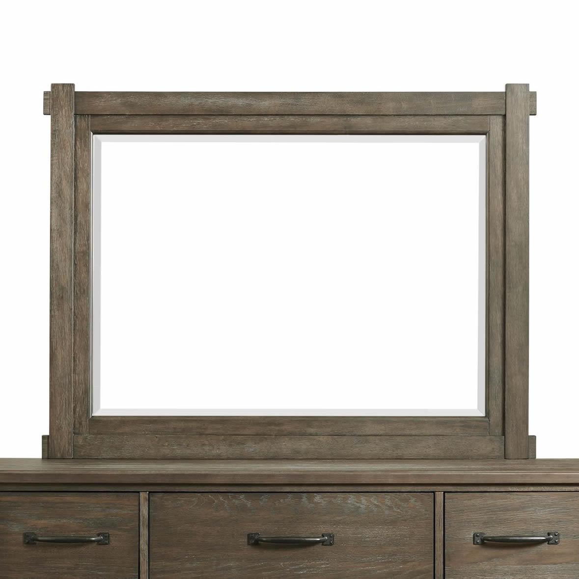 Elements International Scott SC300MR Dresser Mirror – Walnut