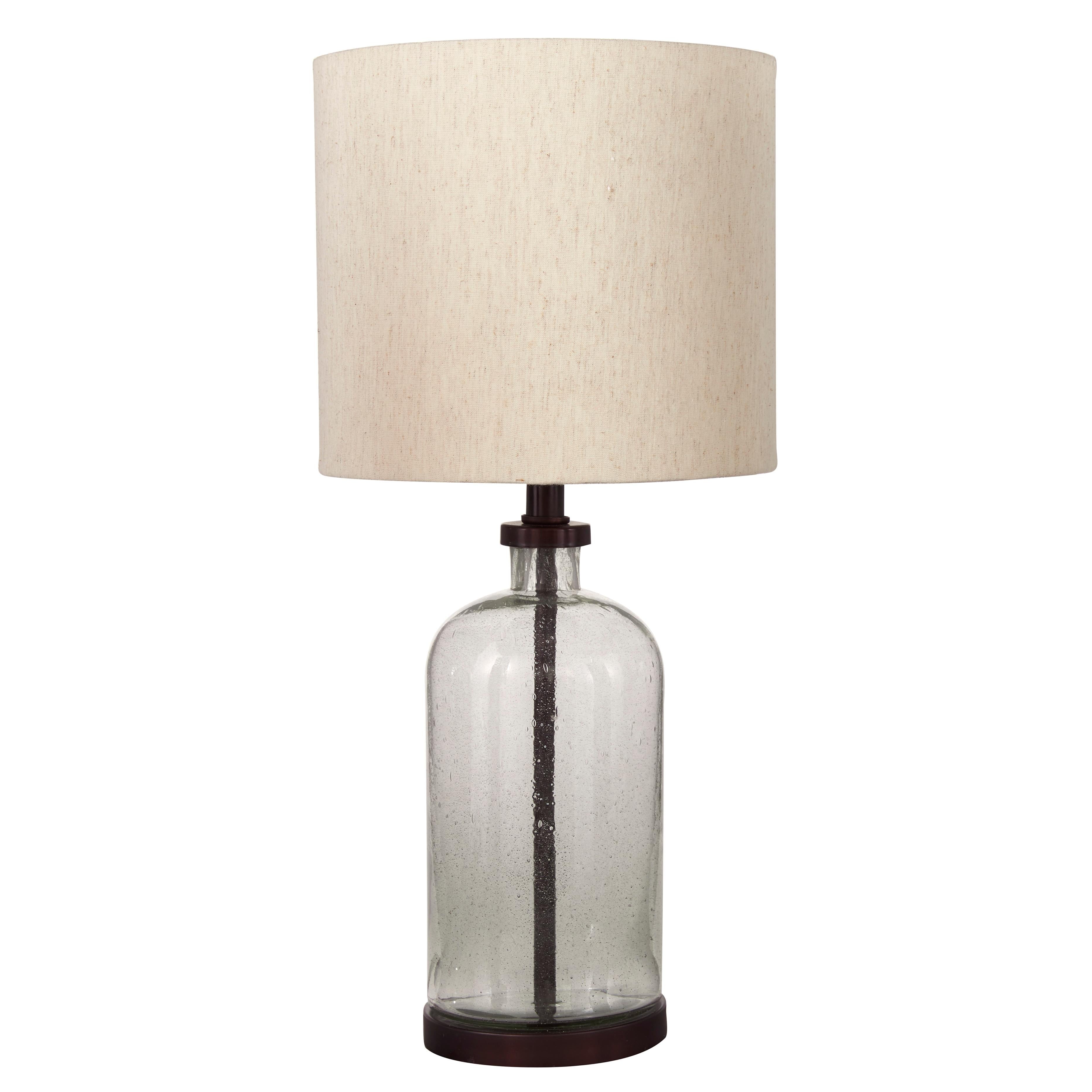 Signature Design by Ashley Bandile L430674 Glass Table Lamp - Image 1
