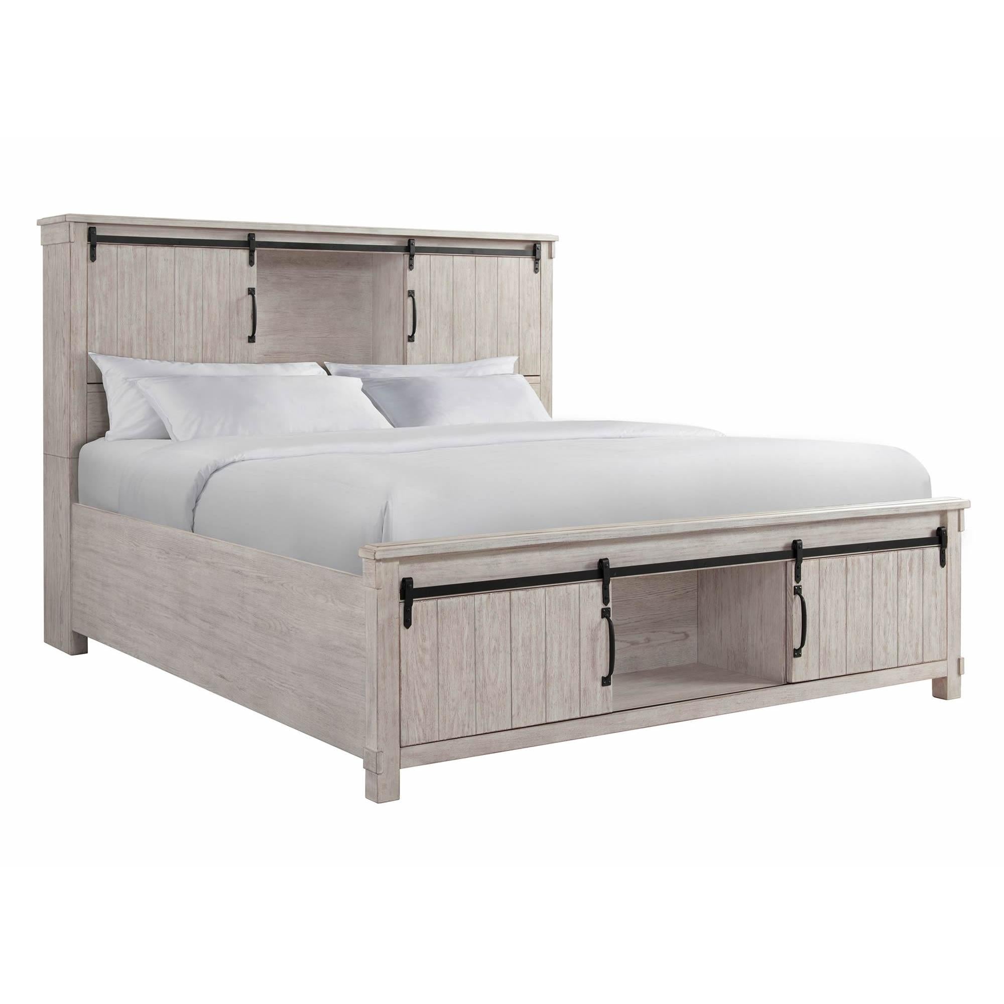Elements International Scott SC670KB King Platform Storage Bed - Image 1
