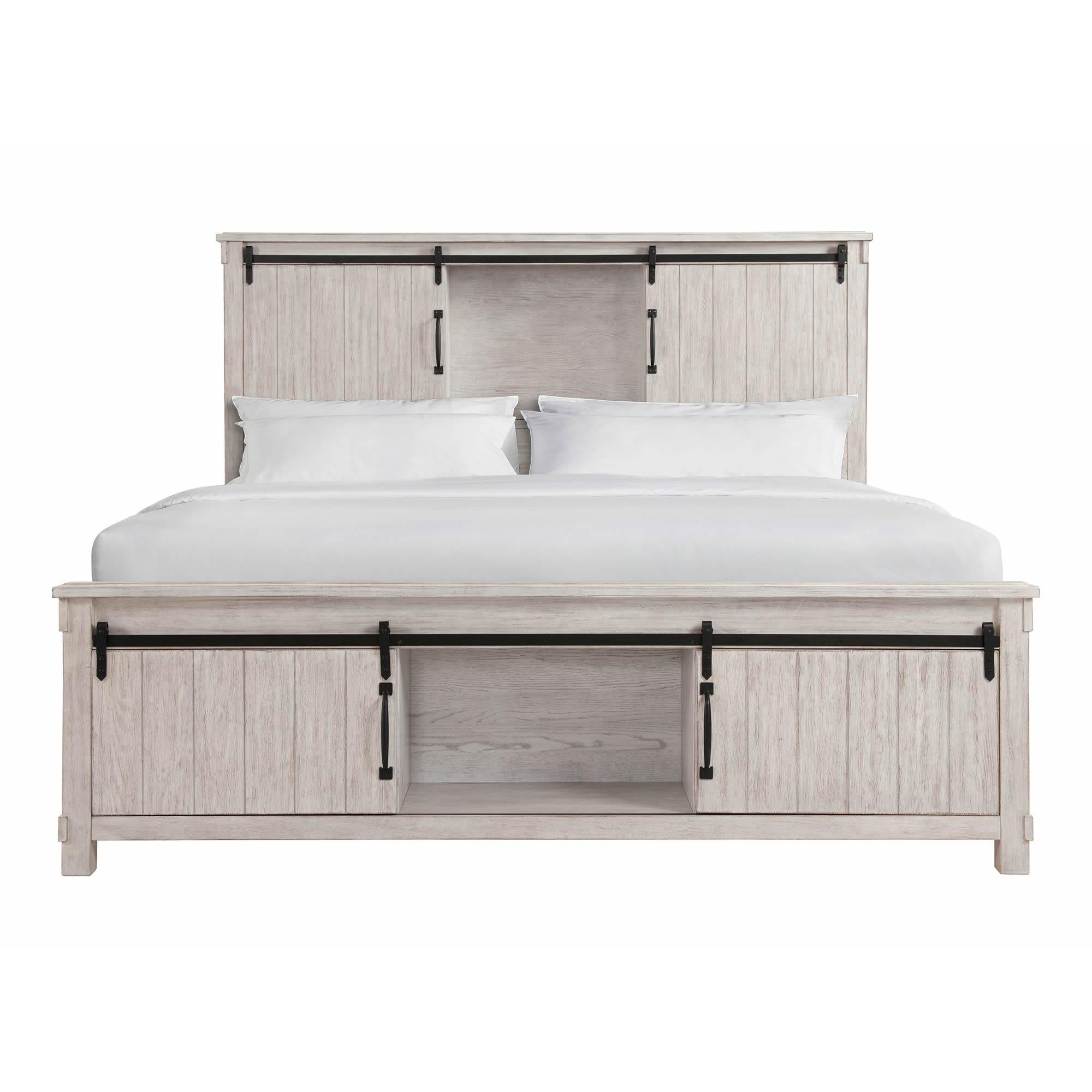 Elements International Scott SC670KB King Platform Storage Bed - Image 2