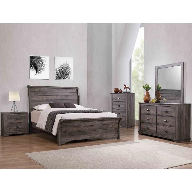 Crown Mark Coralee B8100-Q Queen Bed - Image 2