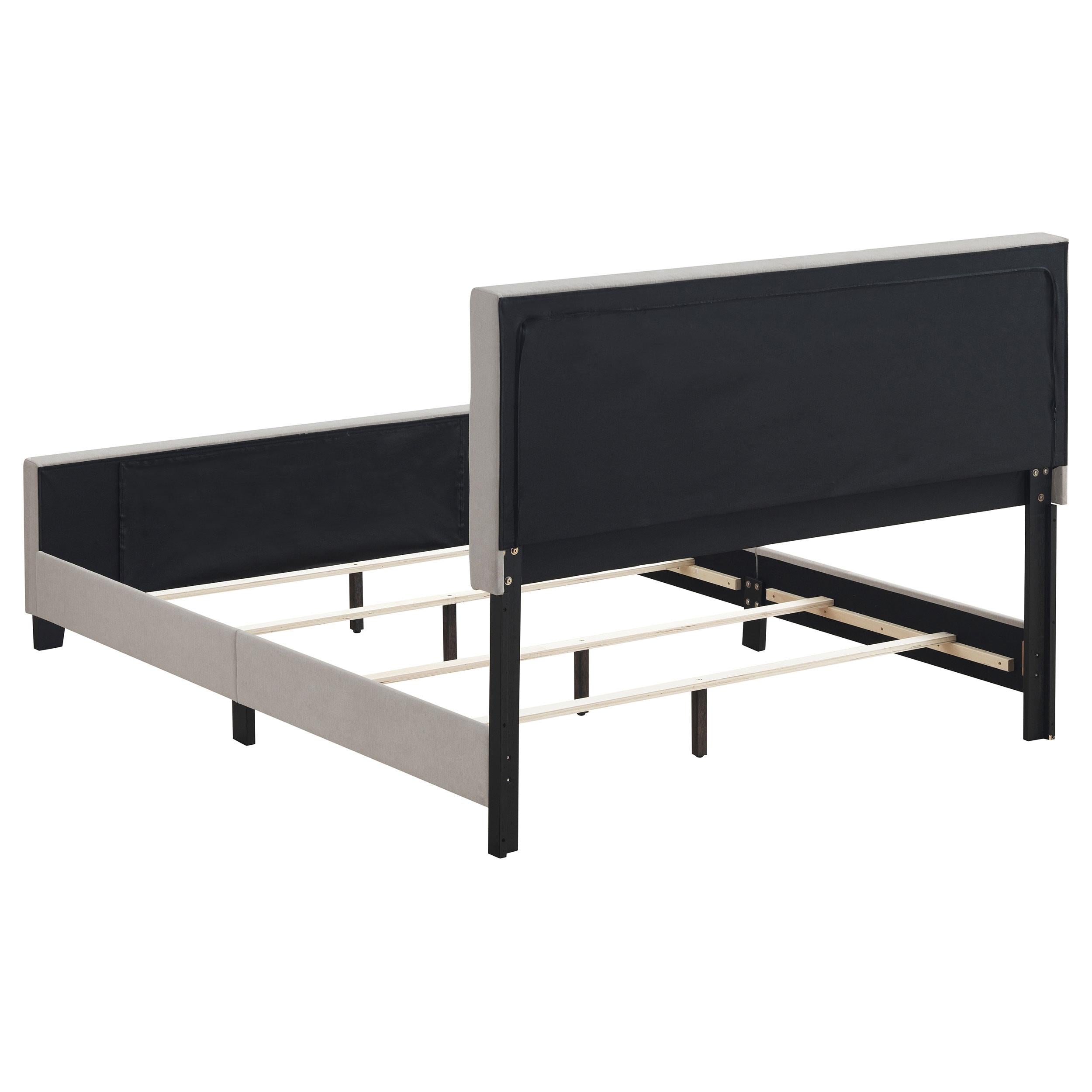Coaster Furniture Fairfield 305952Q Upholstered Queen Panel Bed - Beige - Image 3
