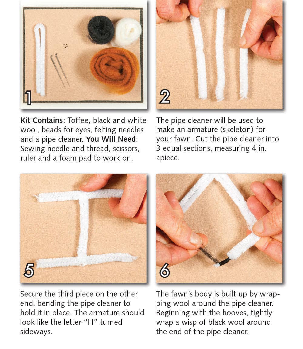 Fawn Felting Kit - Image 3