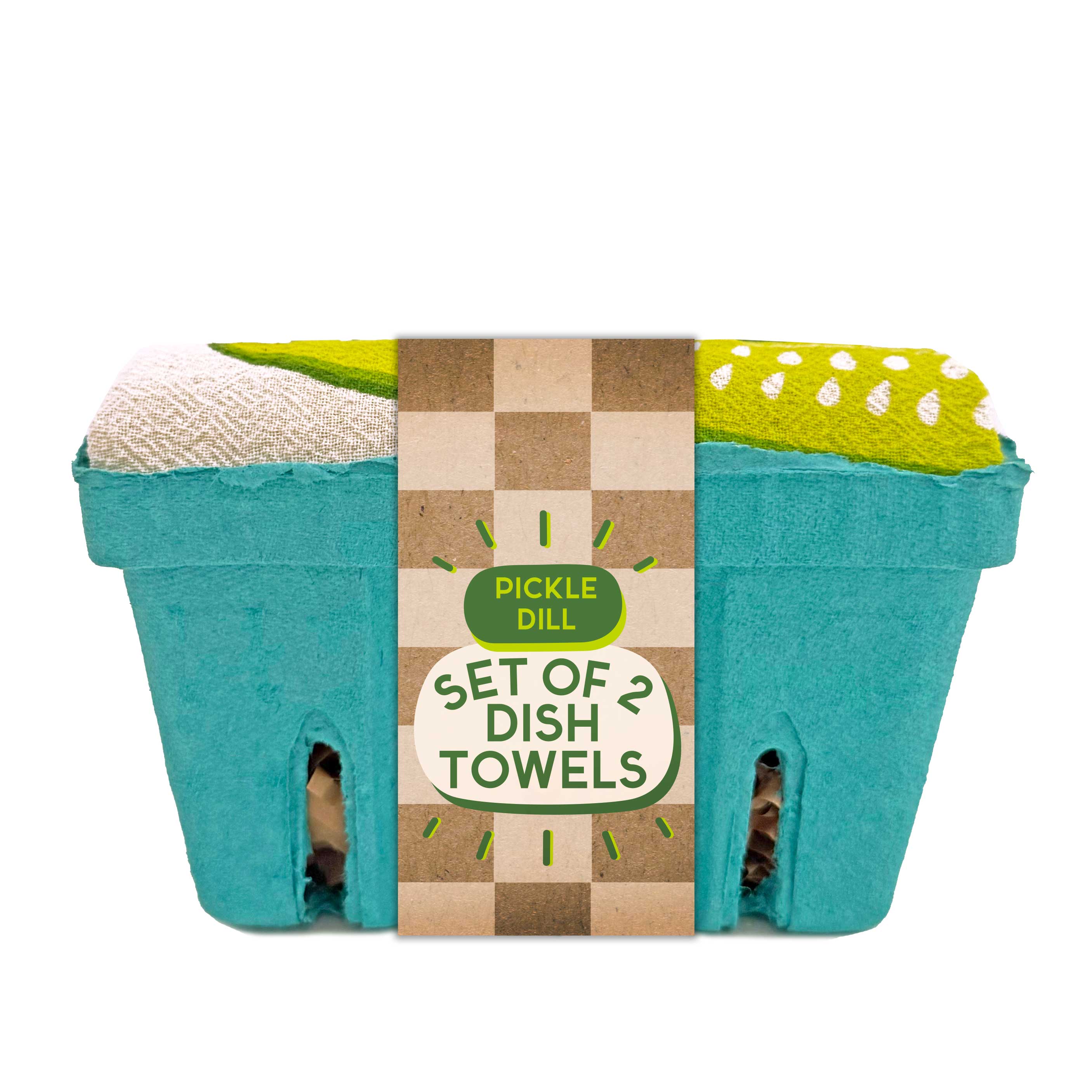 BIG DILL (Dill, Pickle) - Tea Towel Set of 2 - Image 2