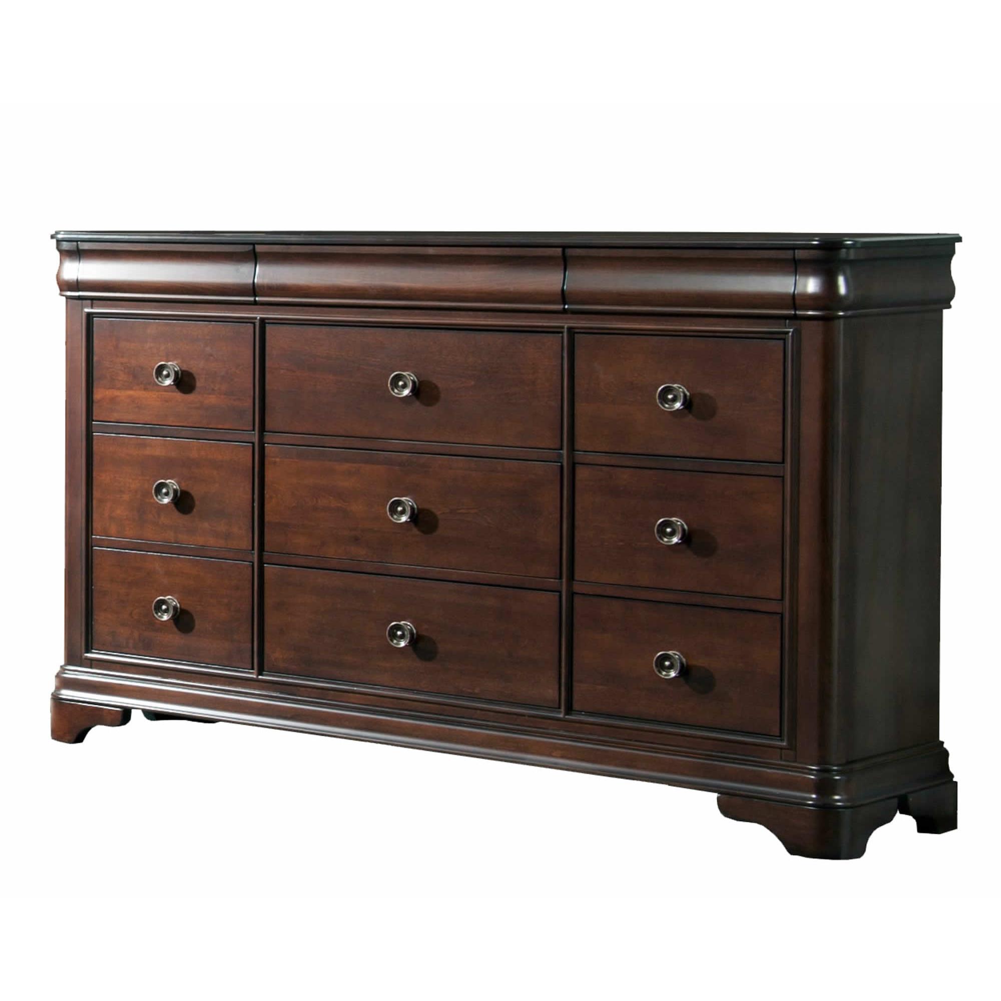 Elements International Cameron CM750DR Dresser - Cherry - Image 1