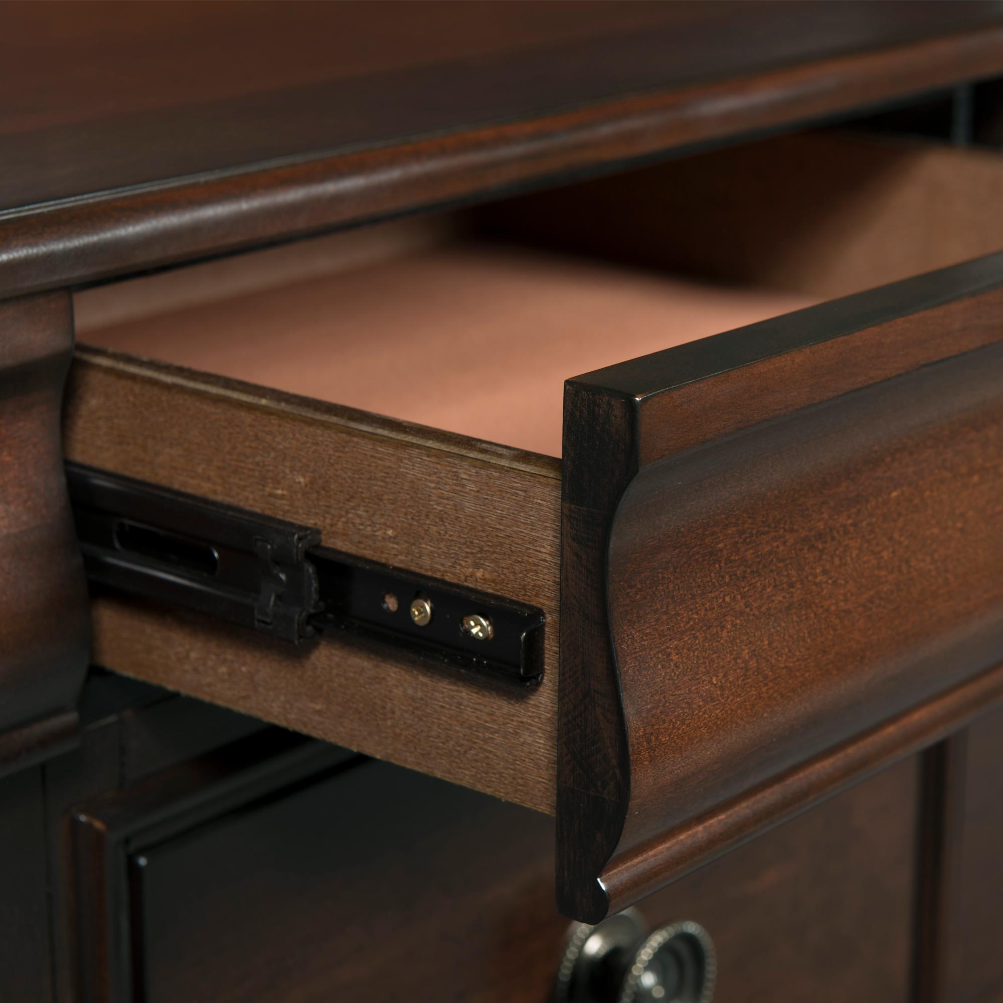 Elements International Cameron CM750DR Dresser - Cherry - Image 3