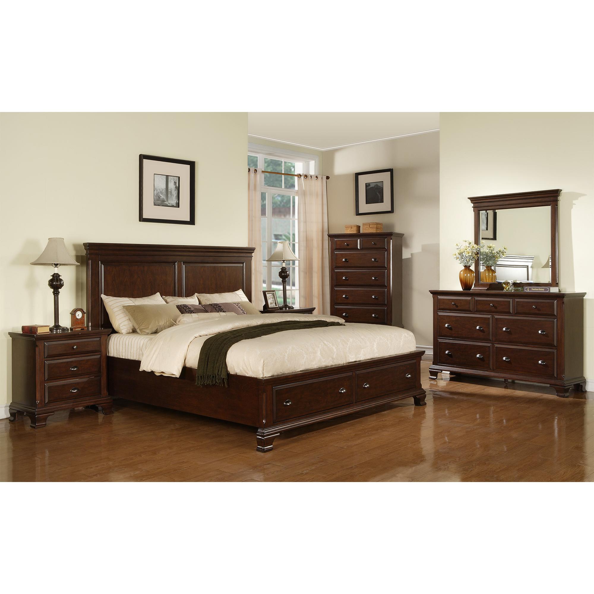 Elements International Canton Cherry CN600DR Dresser - Image 3