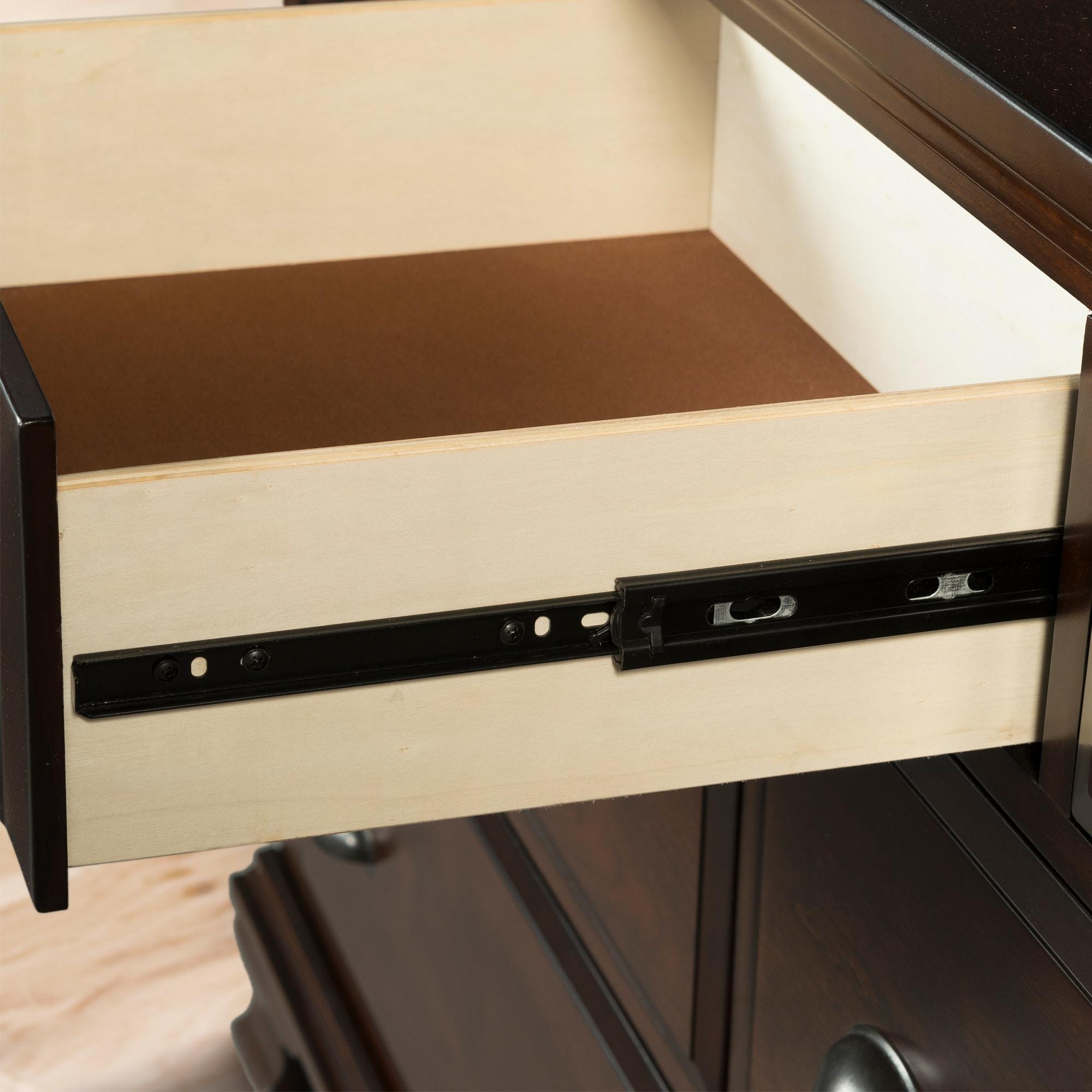 Elements International Canton Cherry CN600DRMR Dresser - Image 2