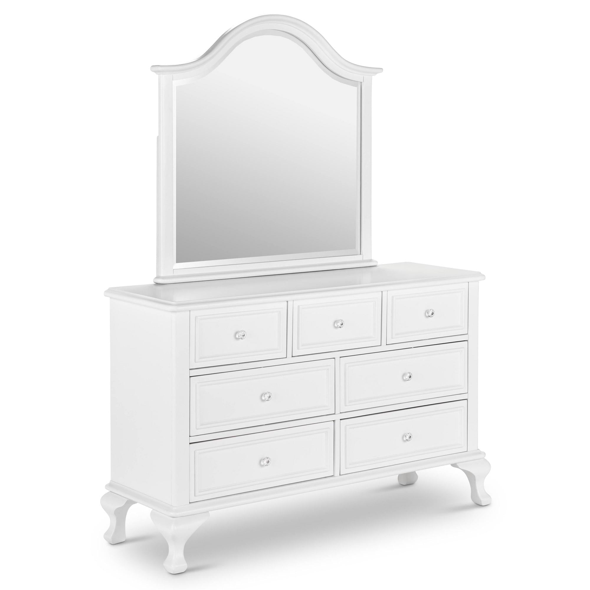 Elements International Jesse JS700DRMR Dresser and Mirror Set