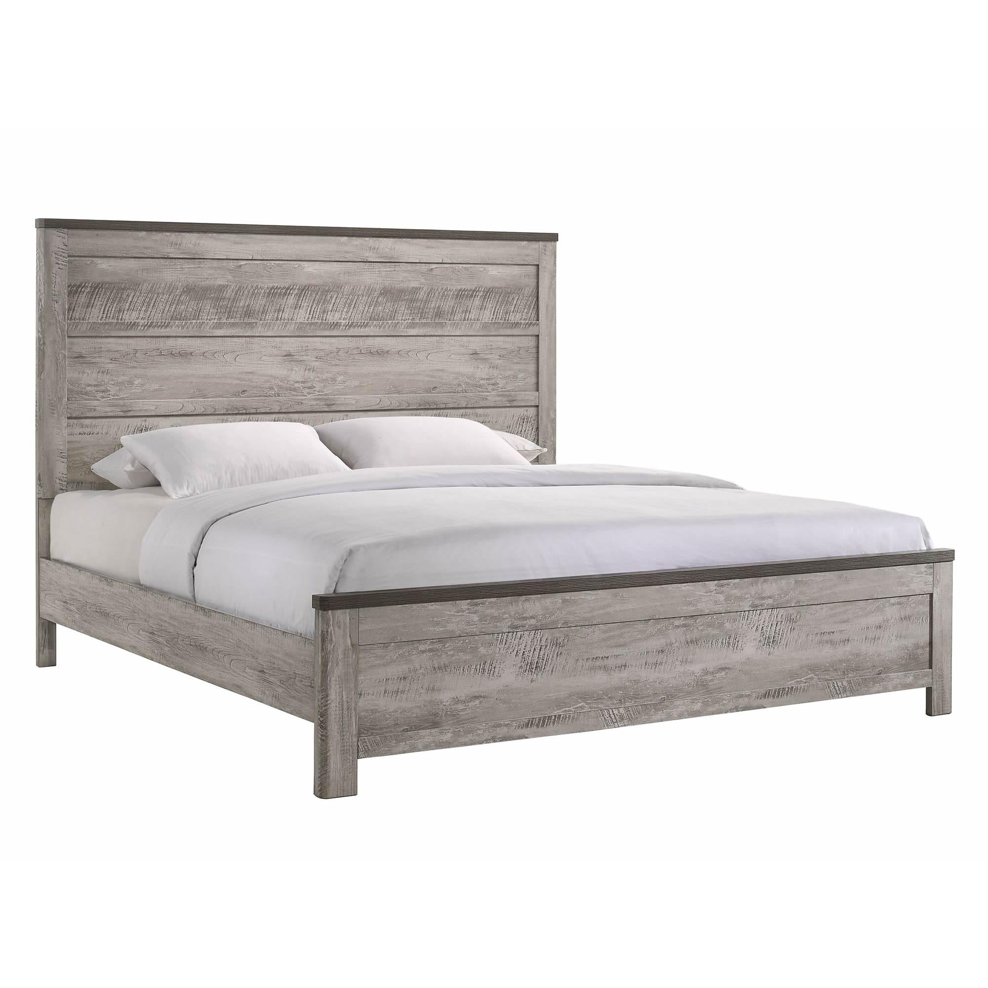 Elements International Millers Cove MC300KB King Panel Bed - Image 1
