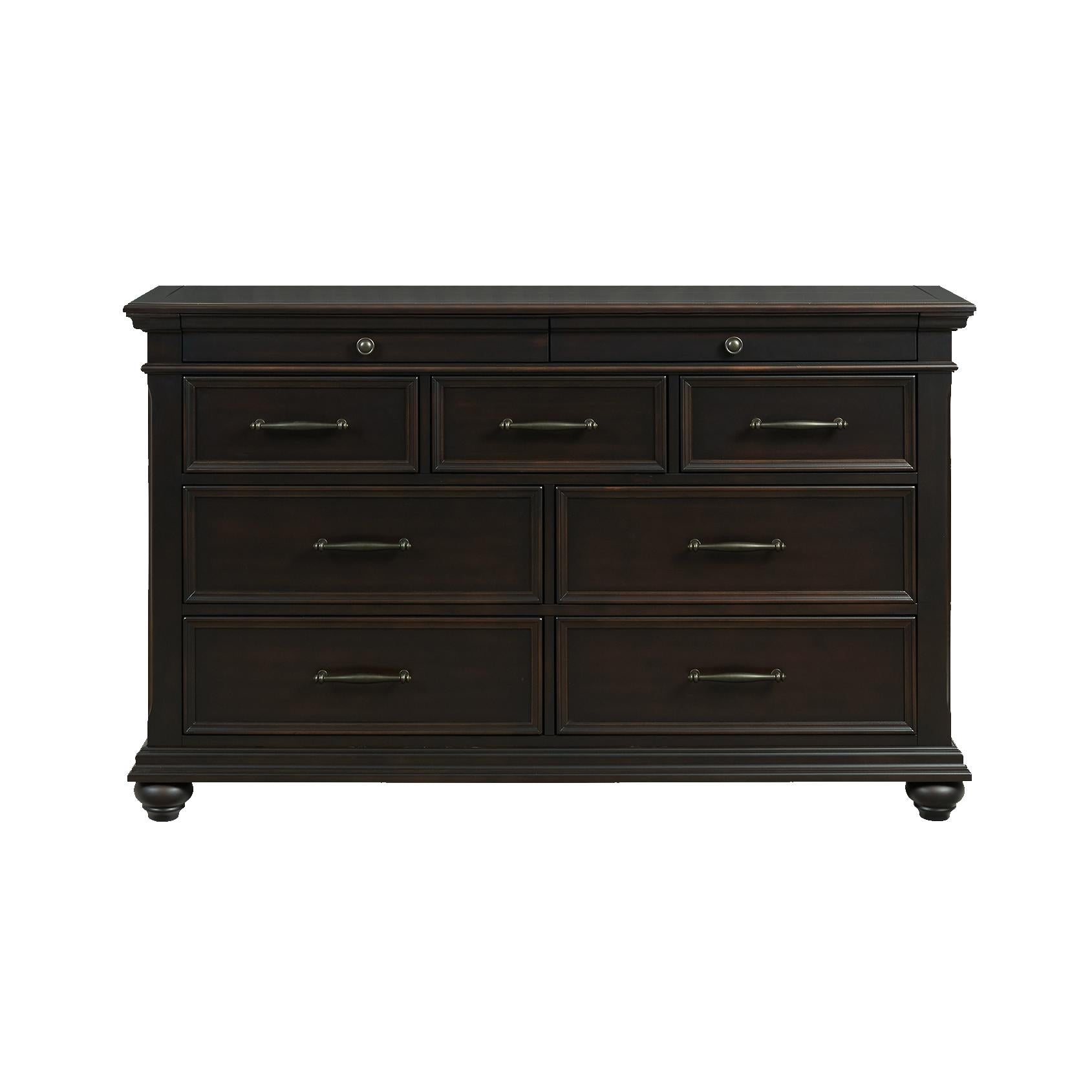 Elements International Slater SR800DR Dresser - Black - Image 2