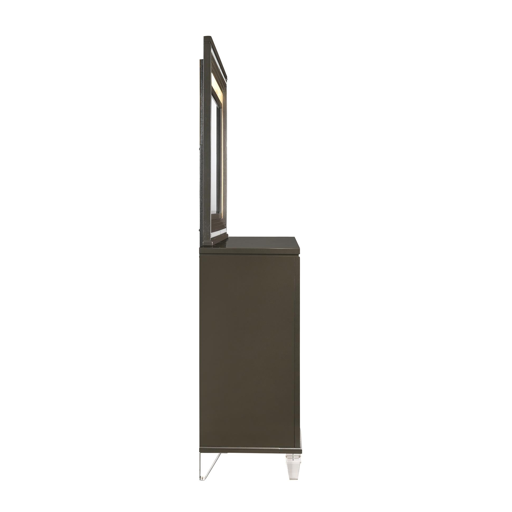 Elements International Twenty Nine TN600DRMR Dresser w/ Mood Lighting Mirror - Image 3