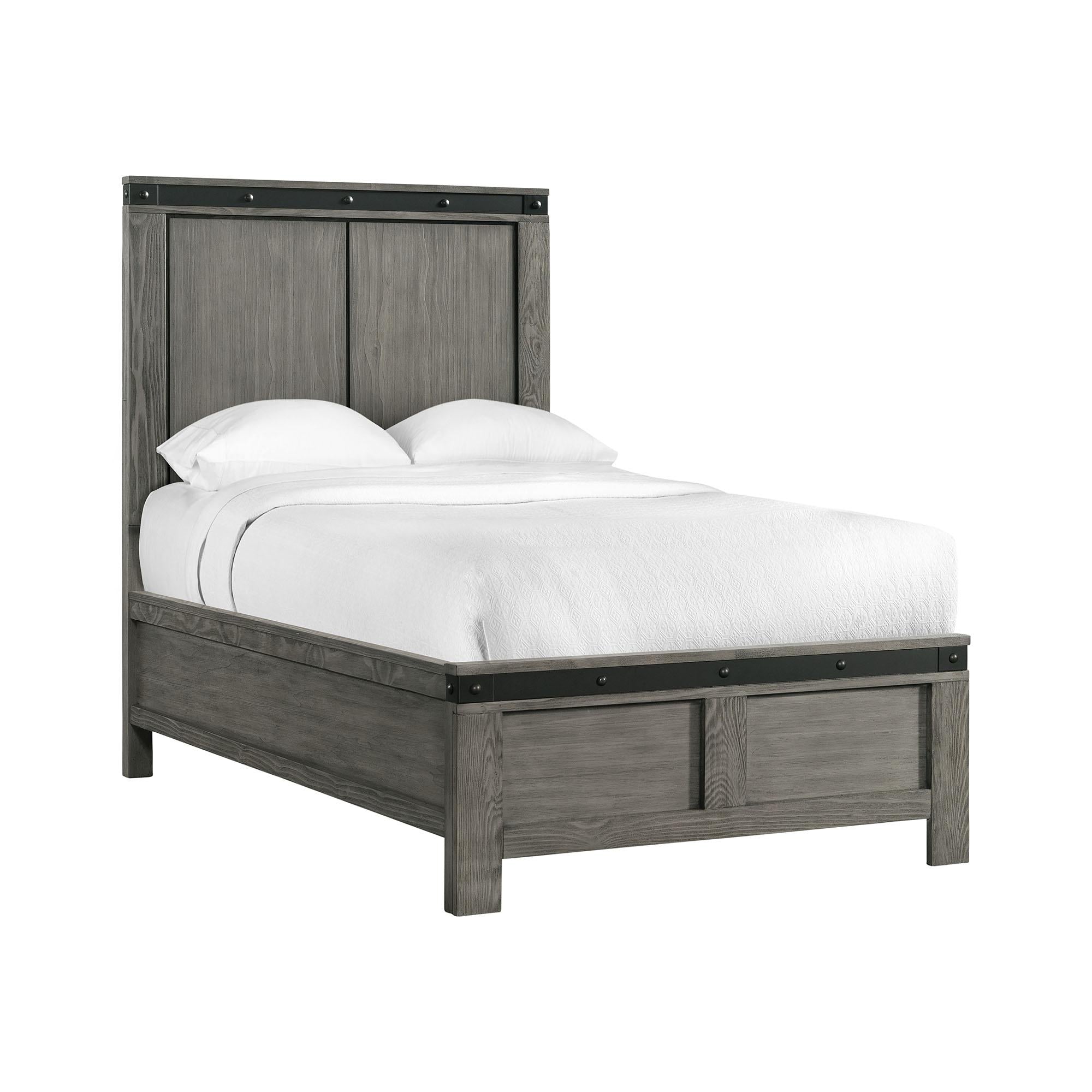 Elements International Wade WE670TB Twin Panel Bed - Image 1