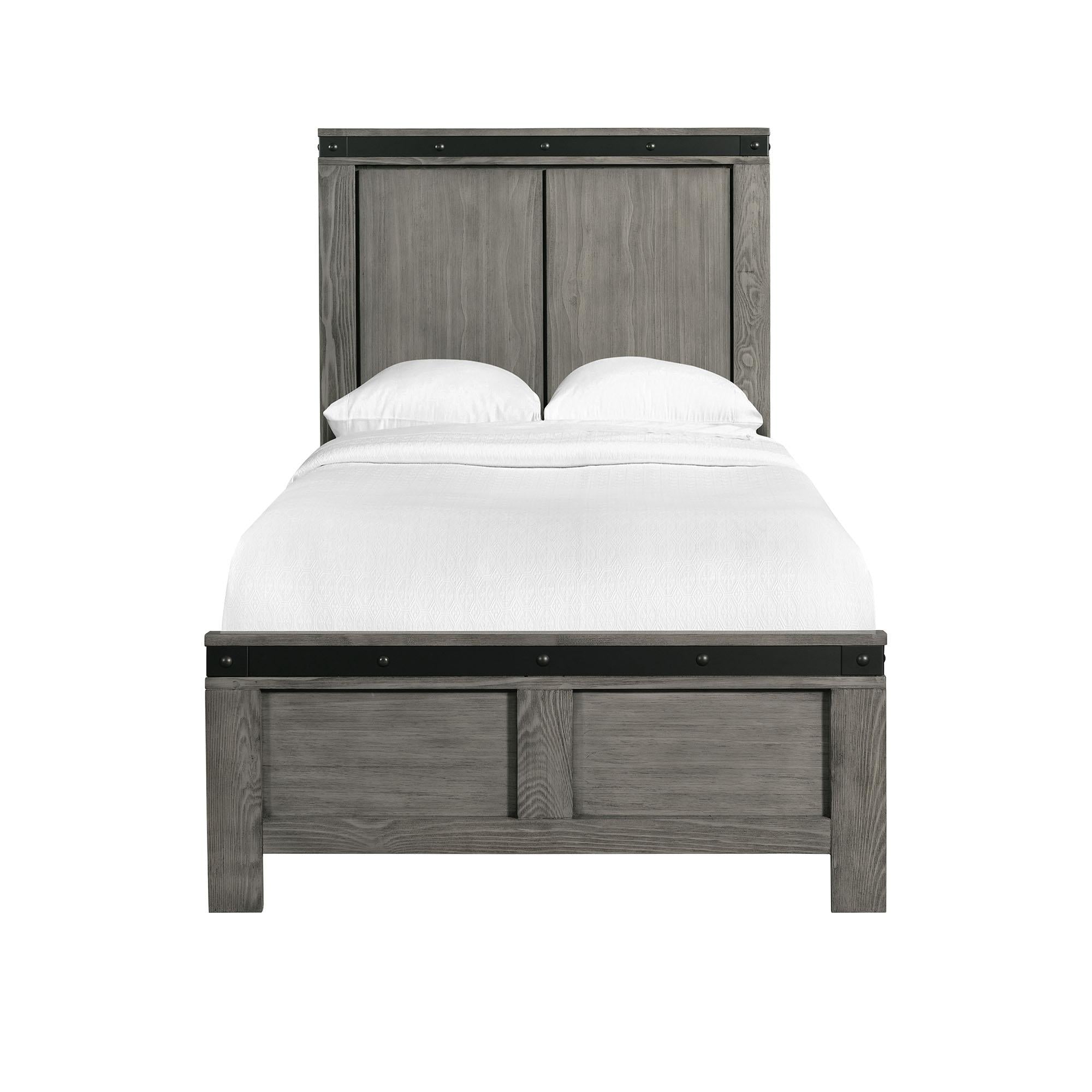 Elements International Wade WE670TB Twin Panel Bed - Image 2