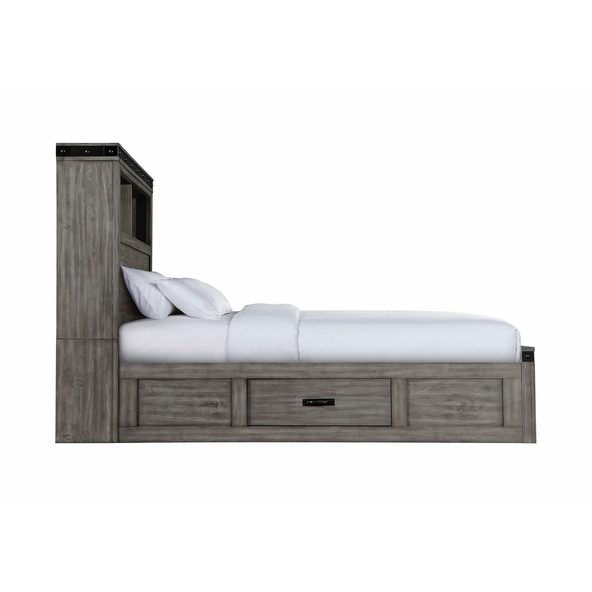 Elements International Wade Youth WE650TB Twin Platform Storage Bed - Image 3