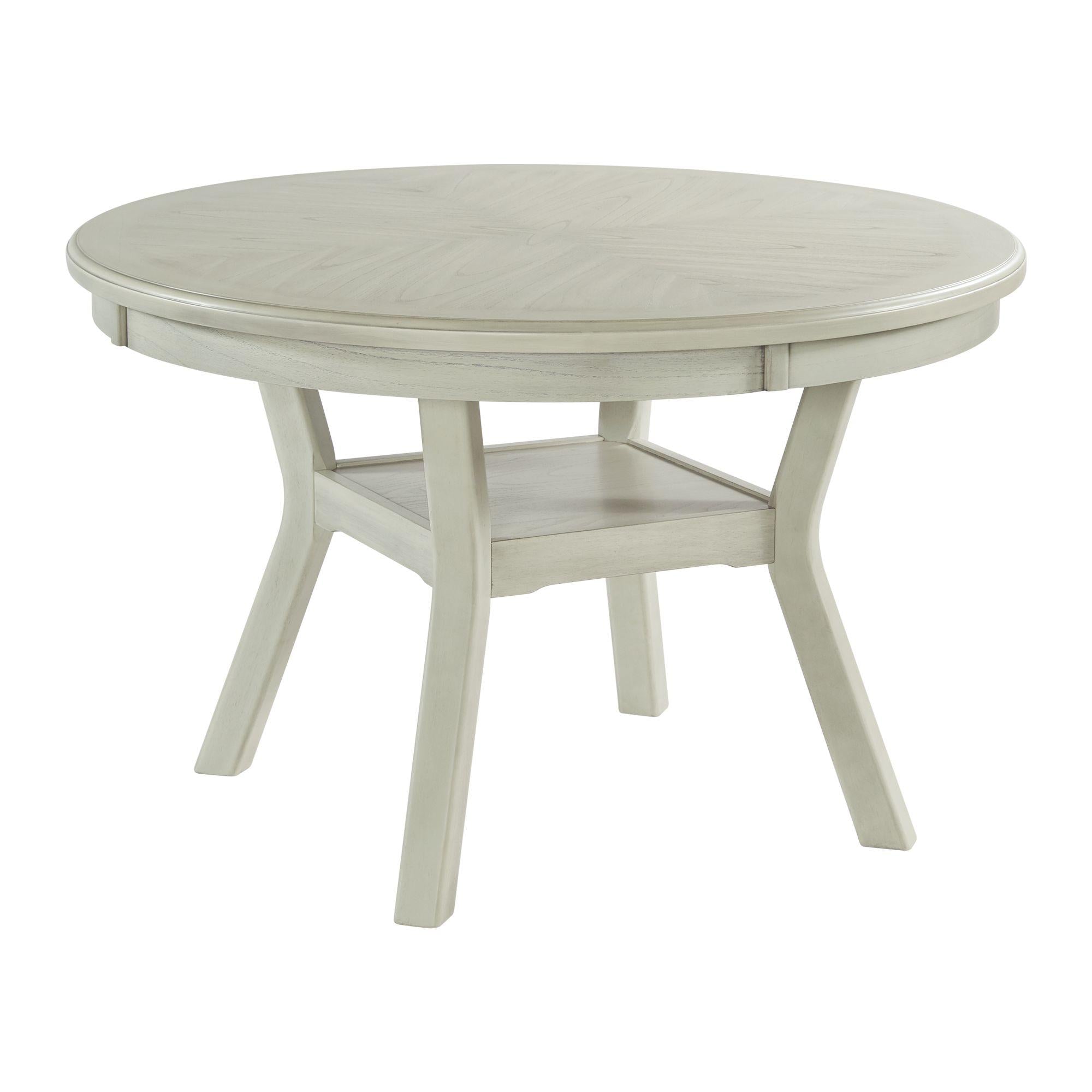 Elements International Amherst DAH700DT Dining Table - Bisque - Image 1