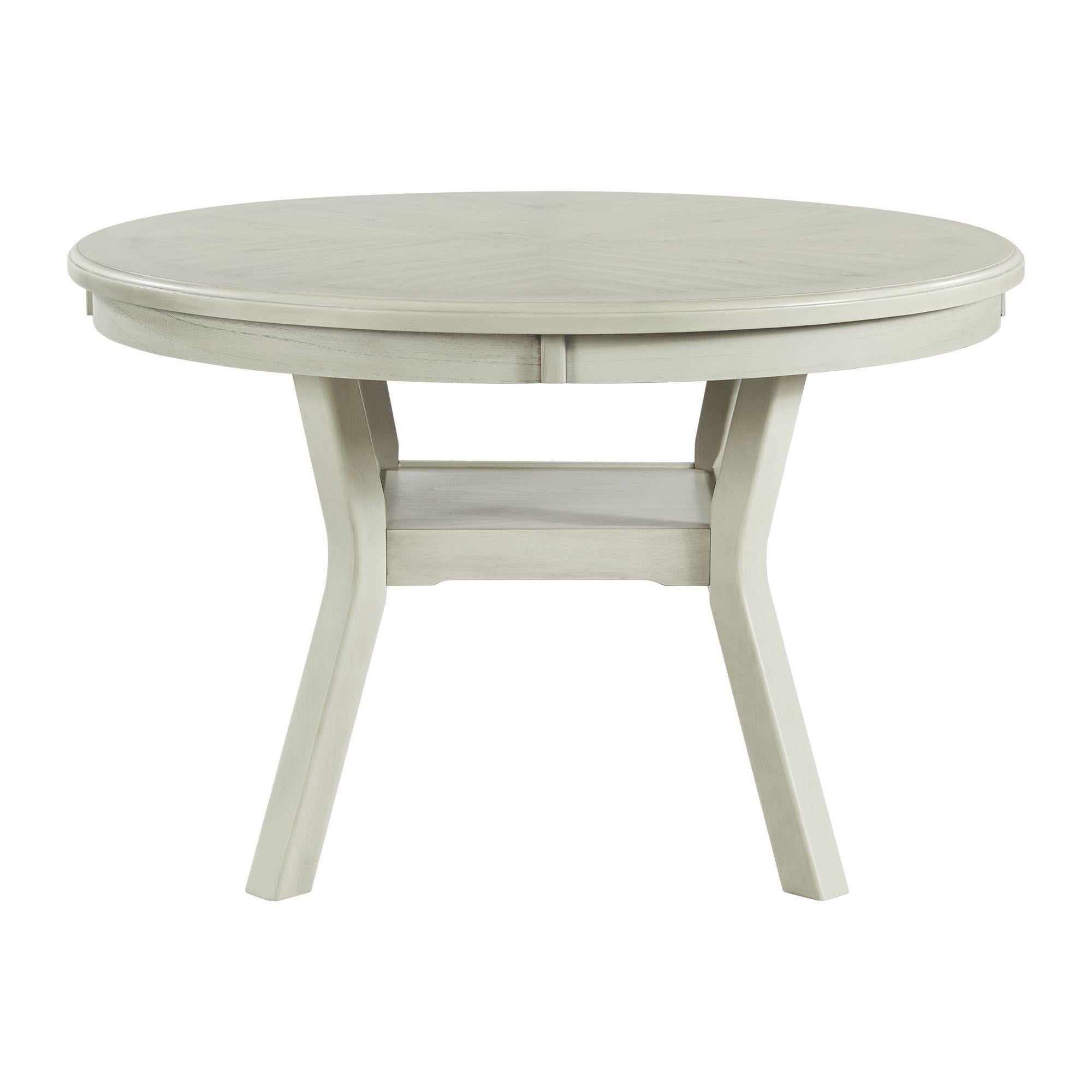 Elements International Amherst DAH700DT Dining Table - Bisque - Image 2