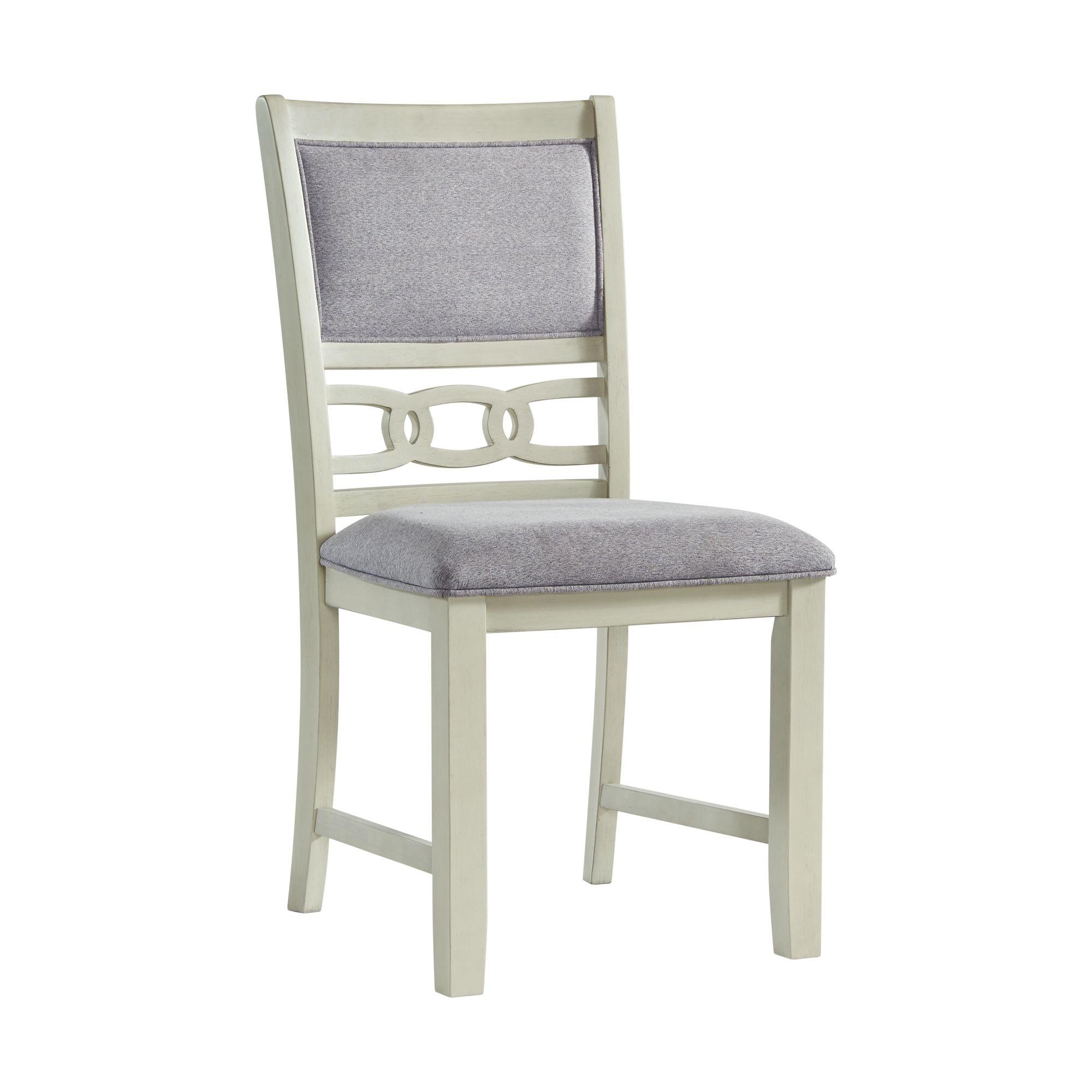 Elements International Amherst DAH700SC Side Chair - Bisque - Image 1