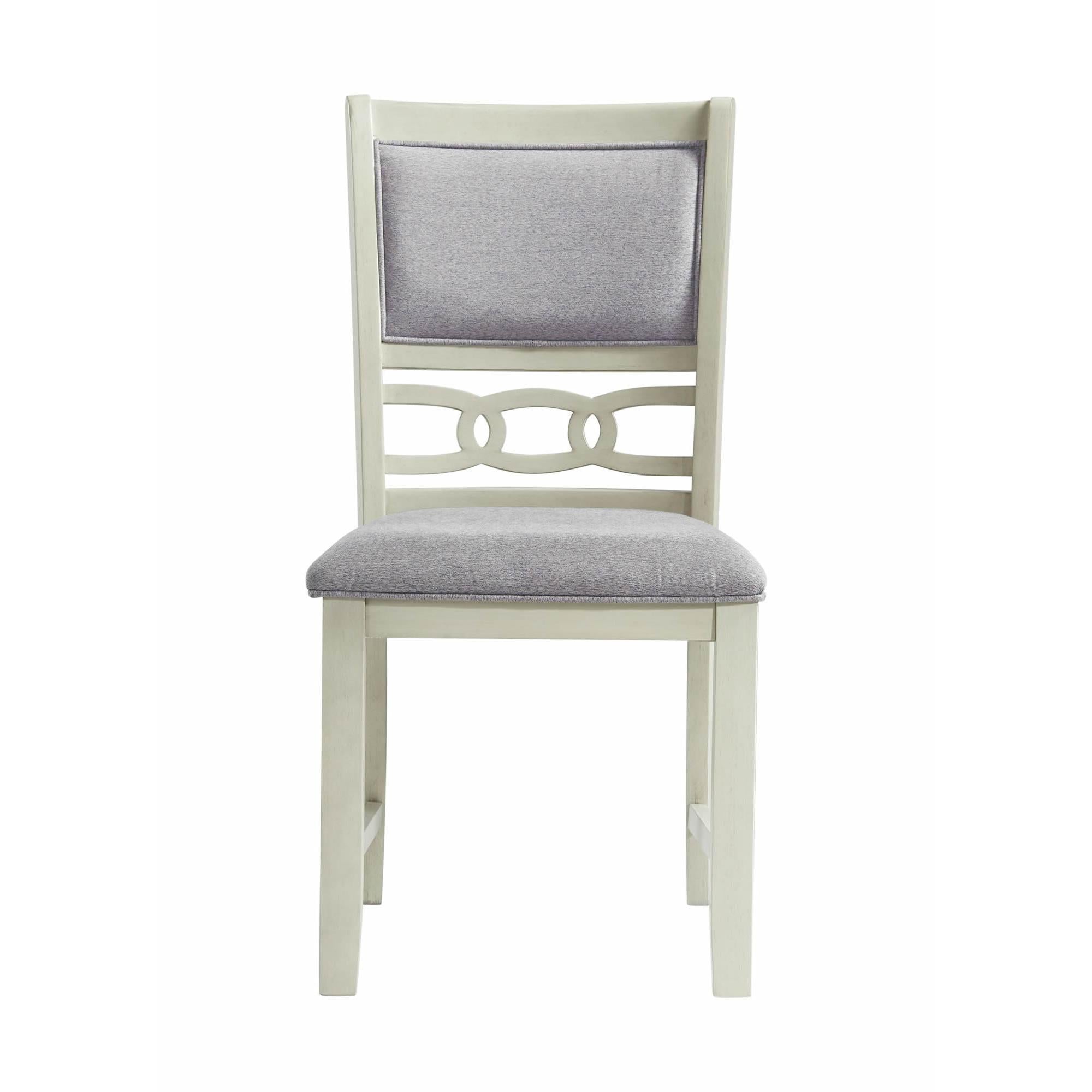 Elements International Amherst DAH700SC Side Chair - Bisque - Image 2