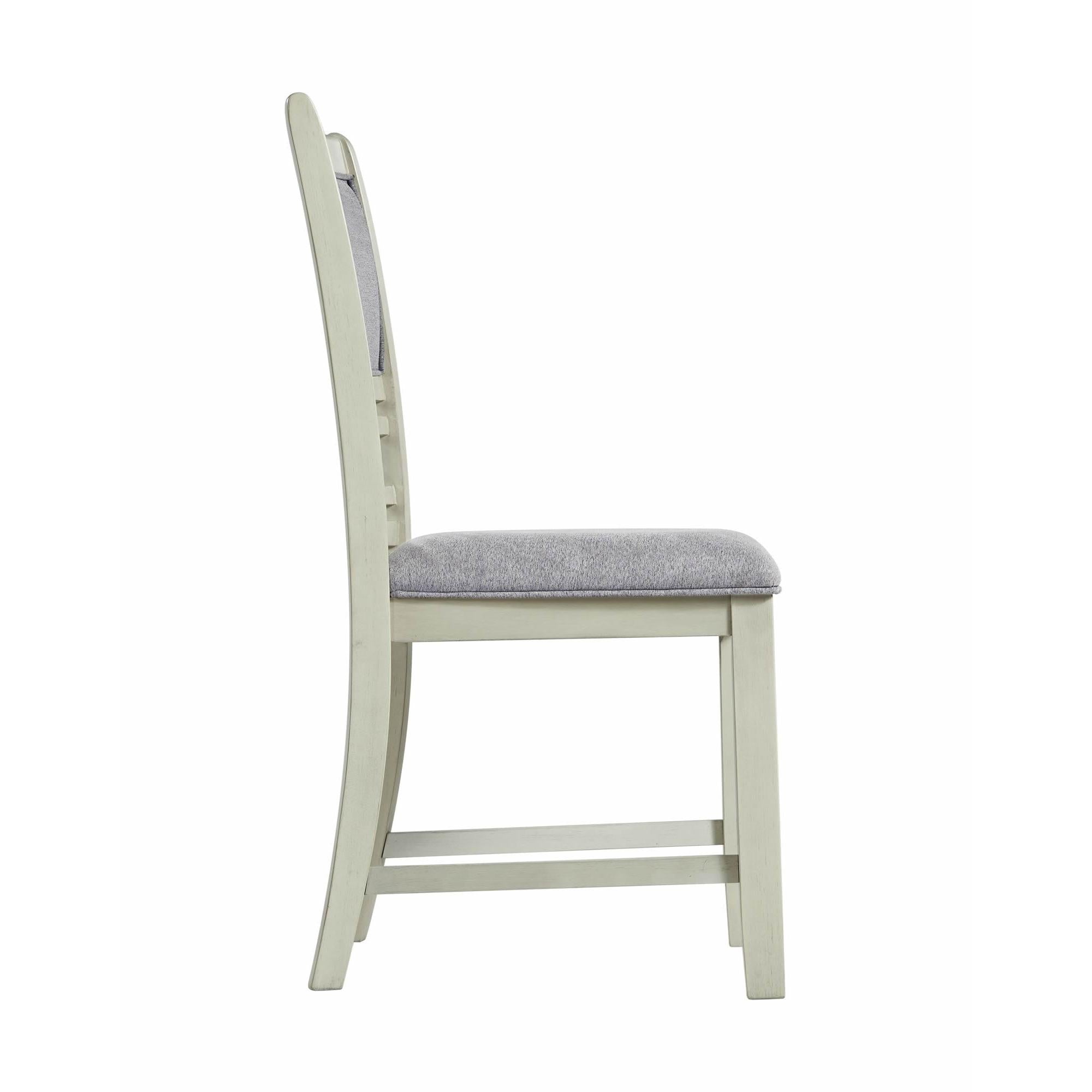 Elements International Amherst DAH700SC Side Chair - Bisque - Image 3