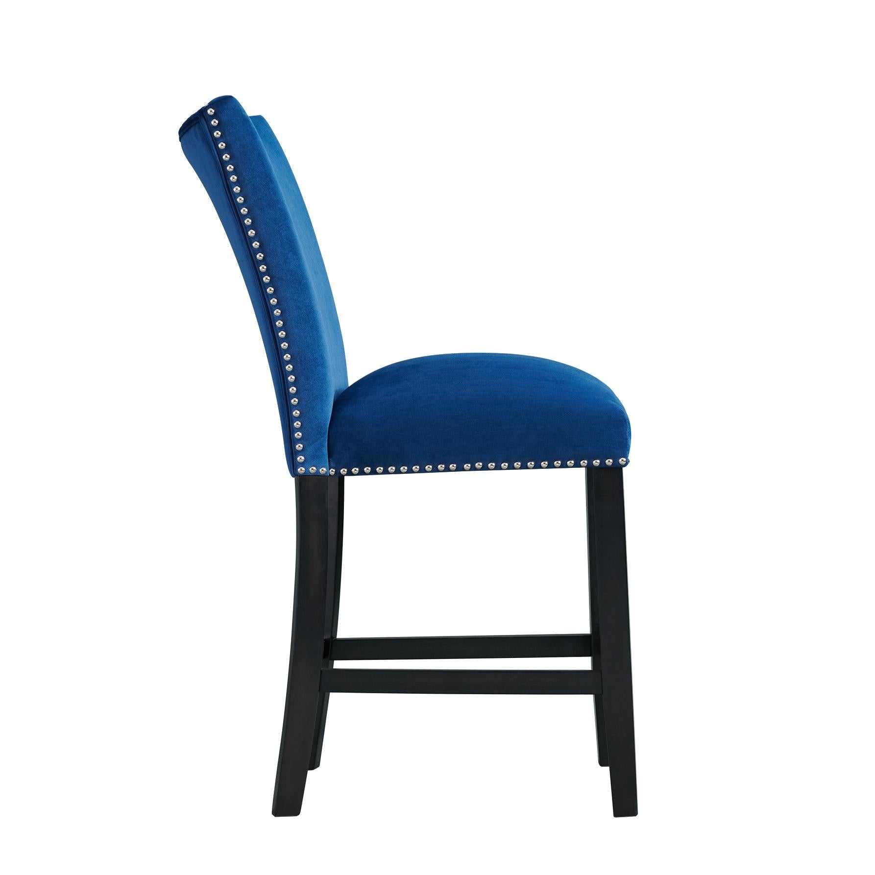 Elements International Francesca CFC700CVSC Counter Height Dining Chair - Image 3