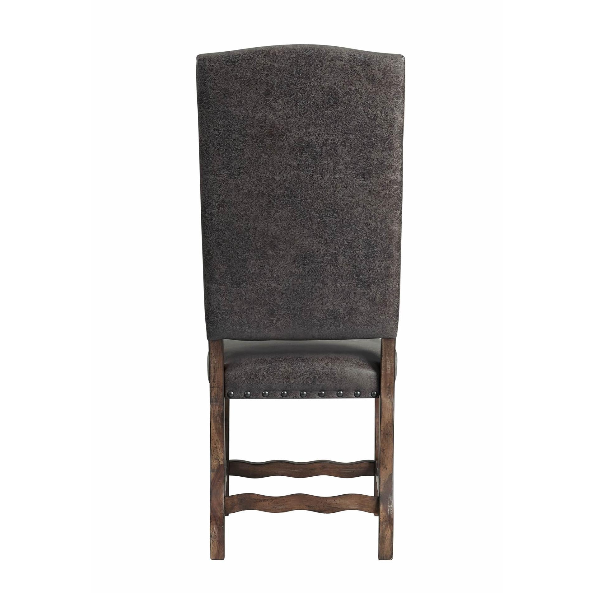 Elements International Gramercy DGC500CLSC Tufted Tall Back Side Chair - Image 3