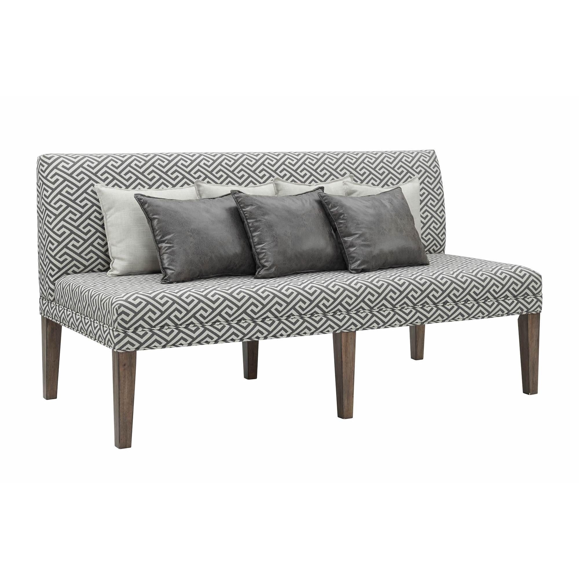 Elements International Gramercy DGC530SF Dining Settee - Image 1