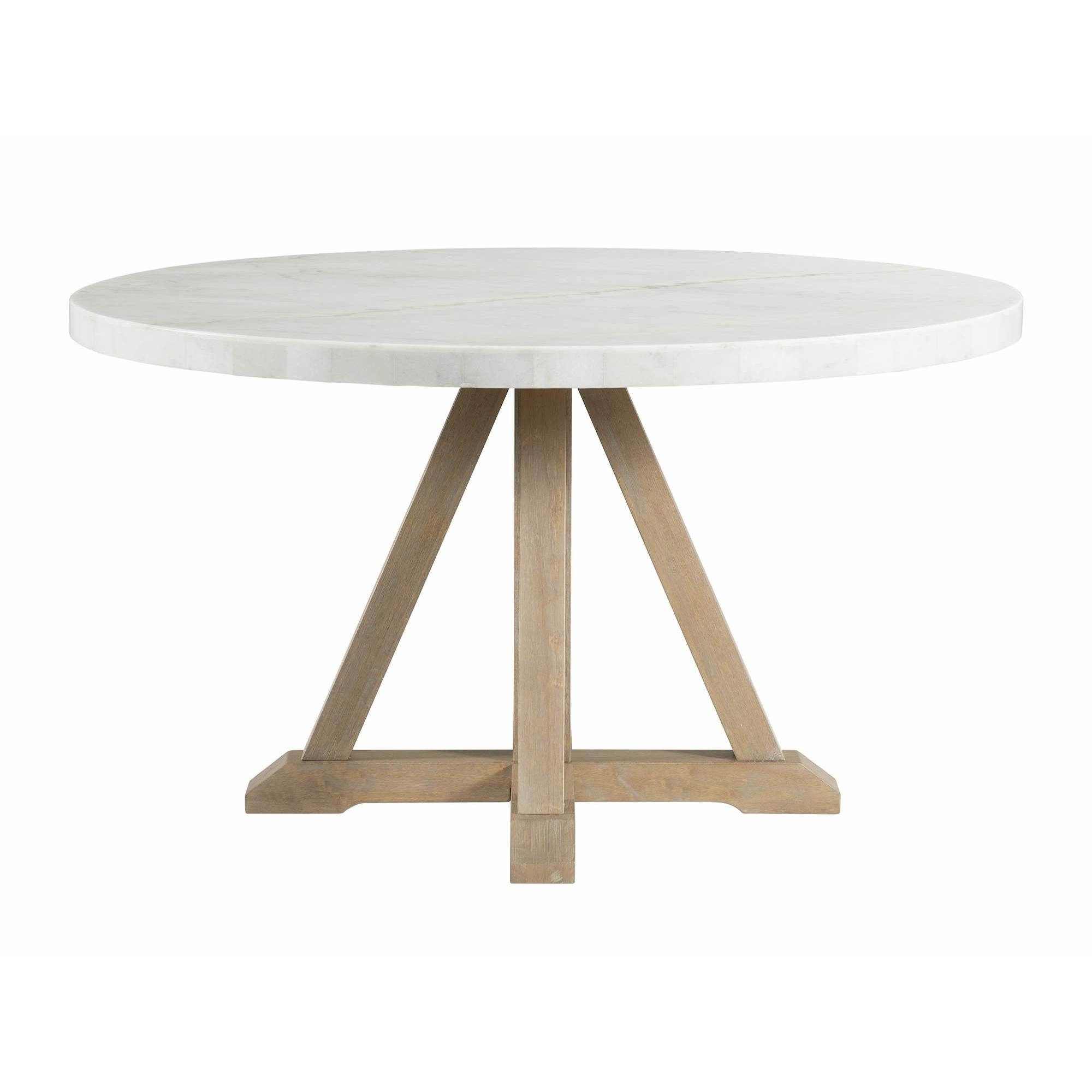 Elements International Lakeview CDLW180RDT Round Dining Table - Image 2