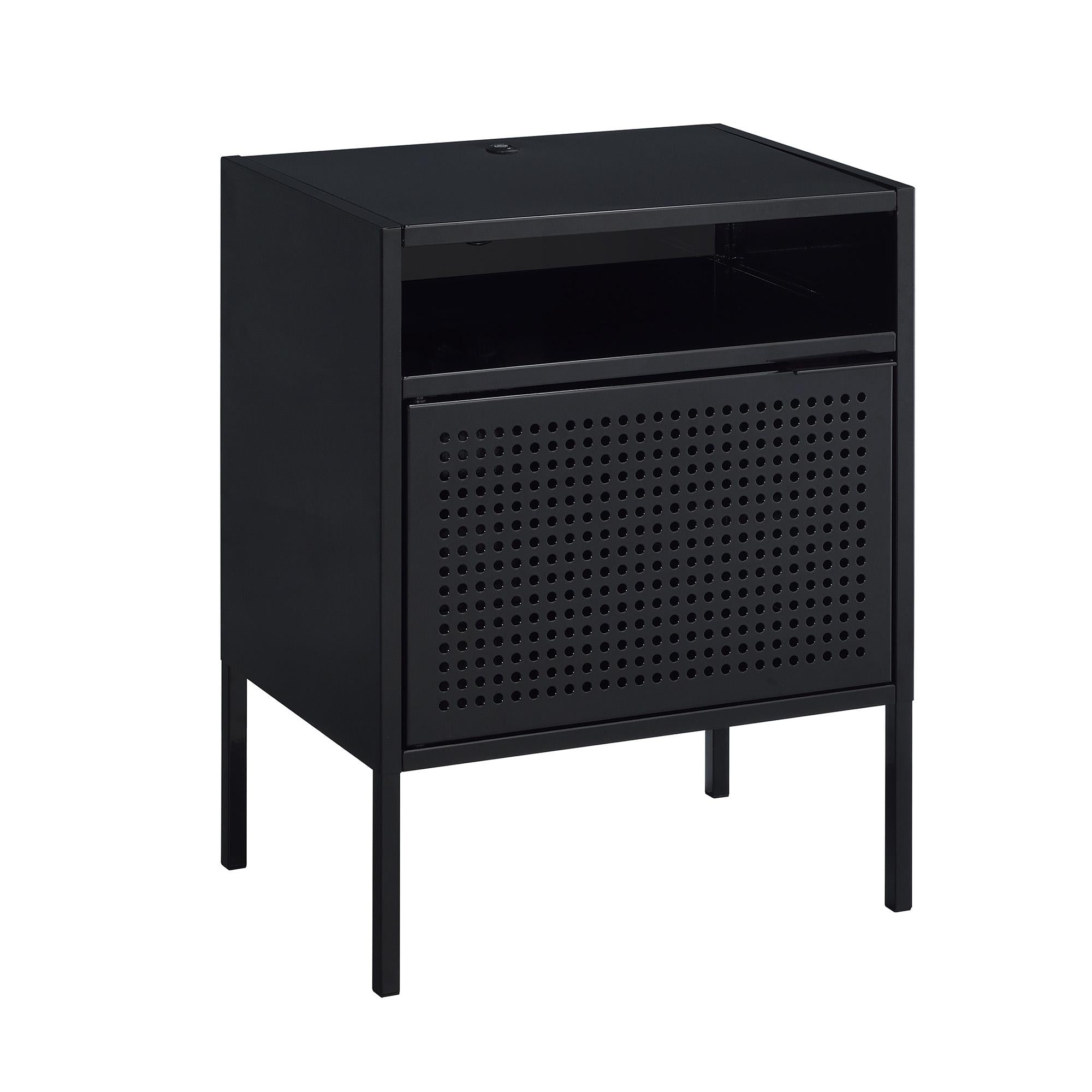 Elements International Ember CEB800NSE Nightstand – Black