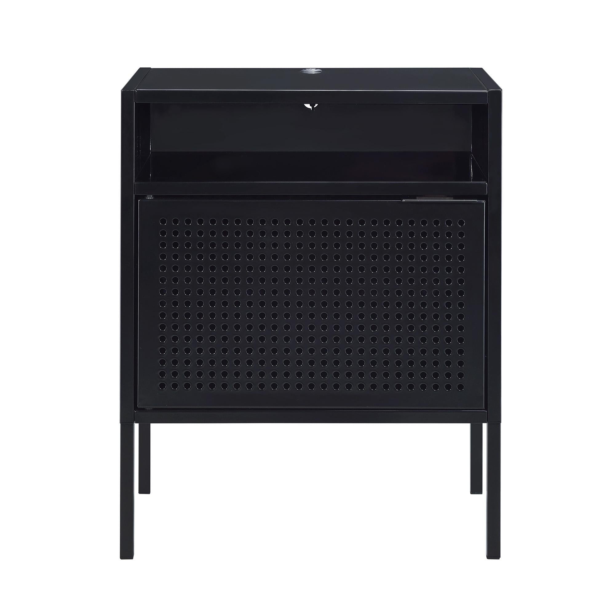 Elements International Ember CEB800NSE Nightstand - Black - Image 2
