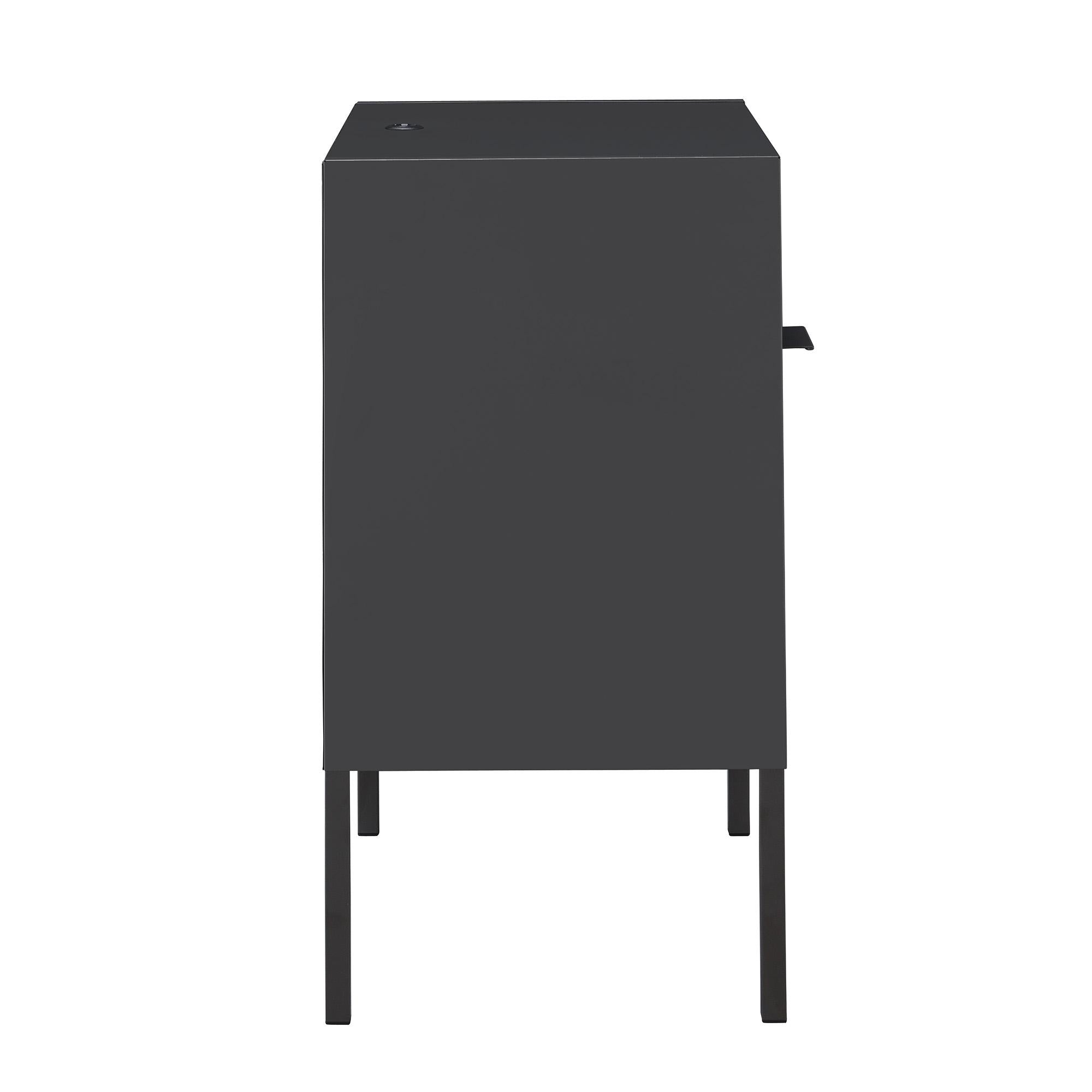Elements International Ember CEB300NSE Nightstand - Gray - Image 3