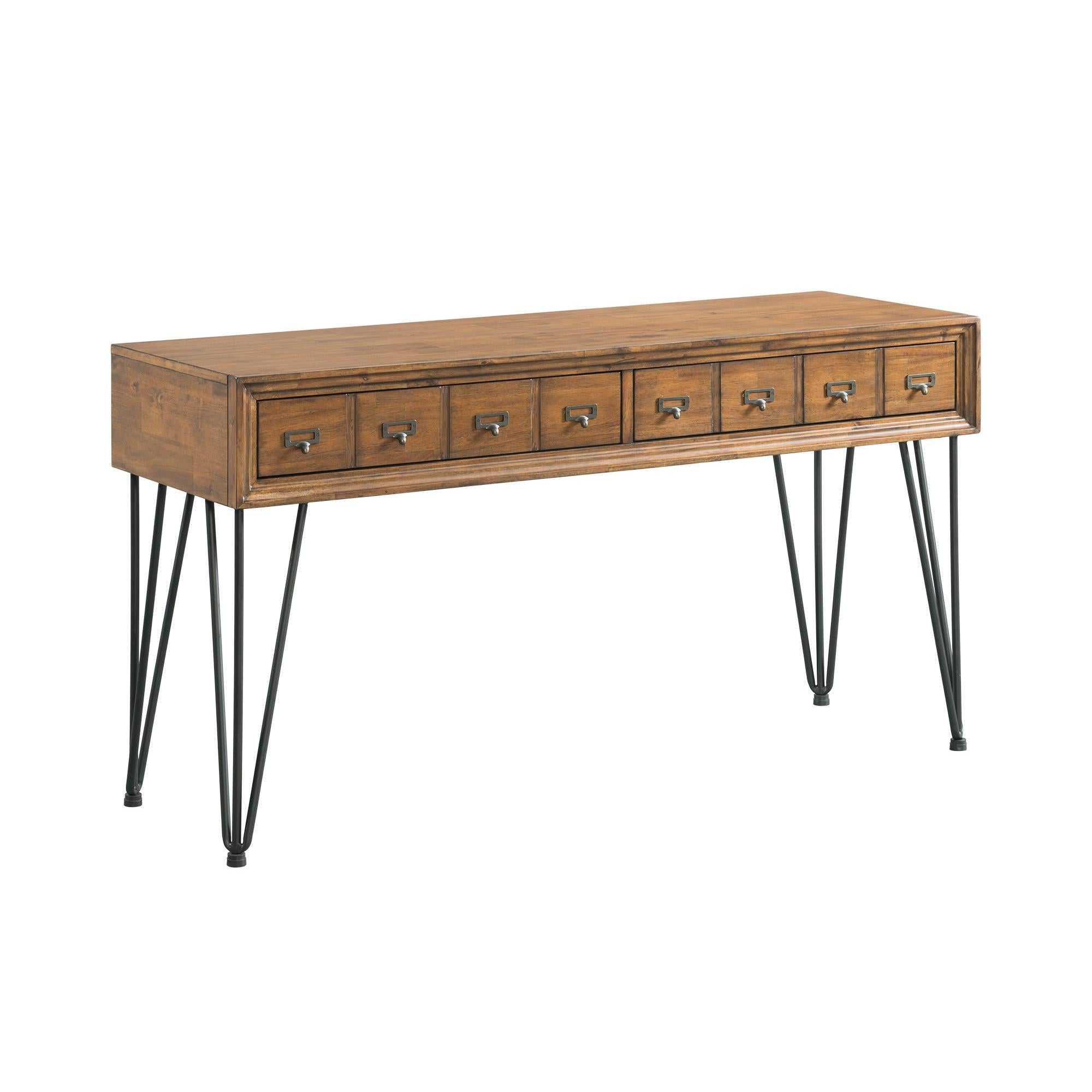 Elements International Boone TBN100STE Sofa Table - Image 1
