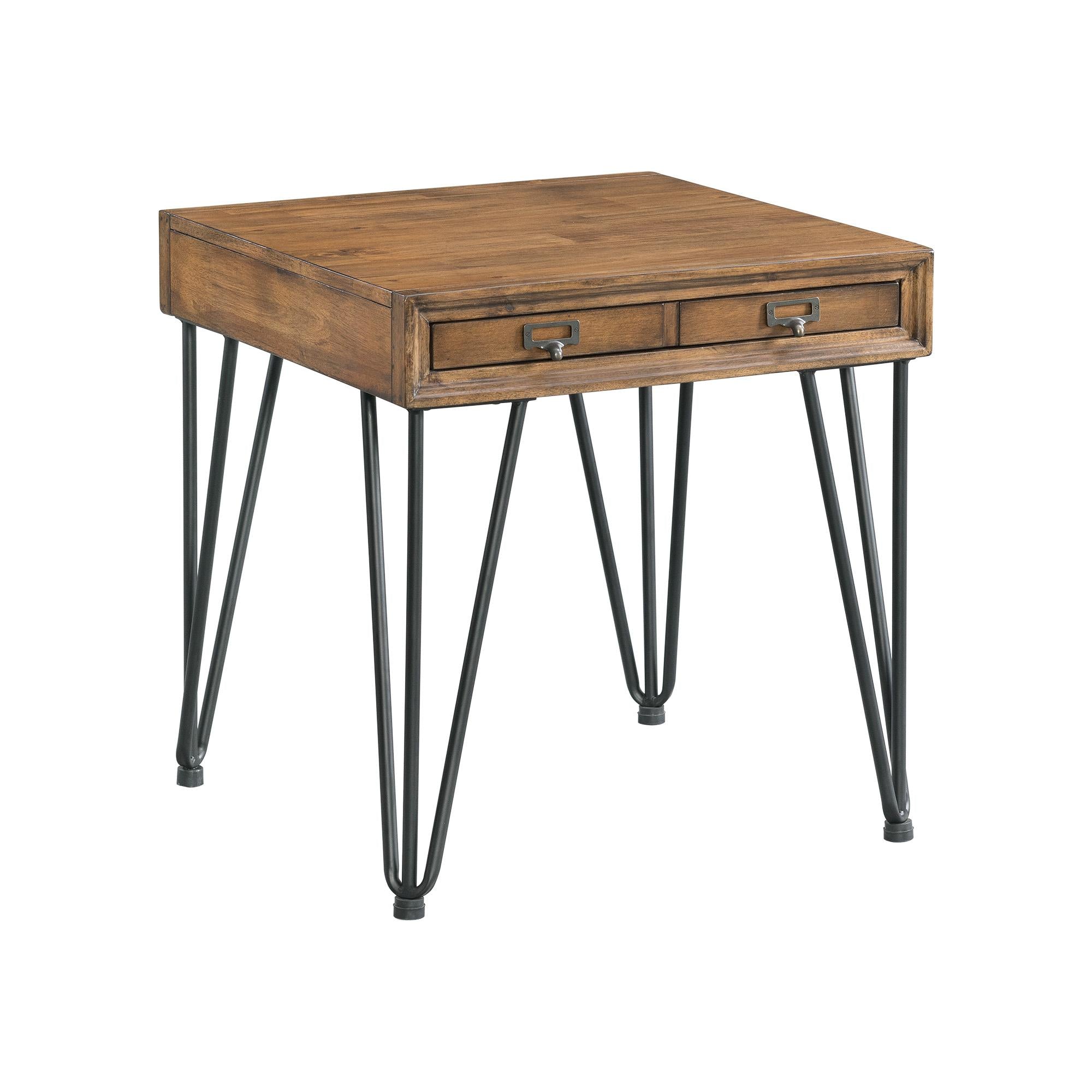 Elements International Boone TBN100ETTE End Table - Image 1