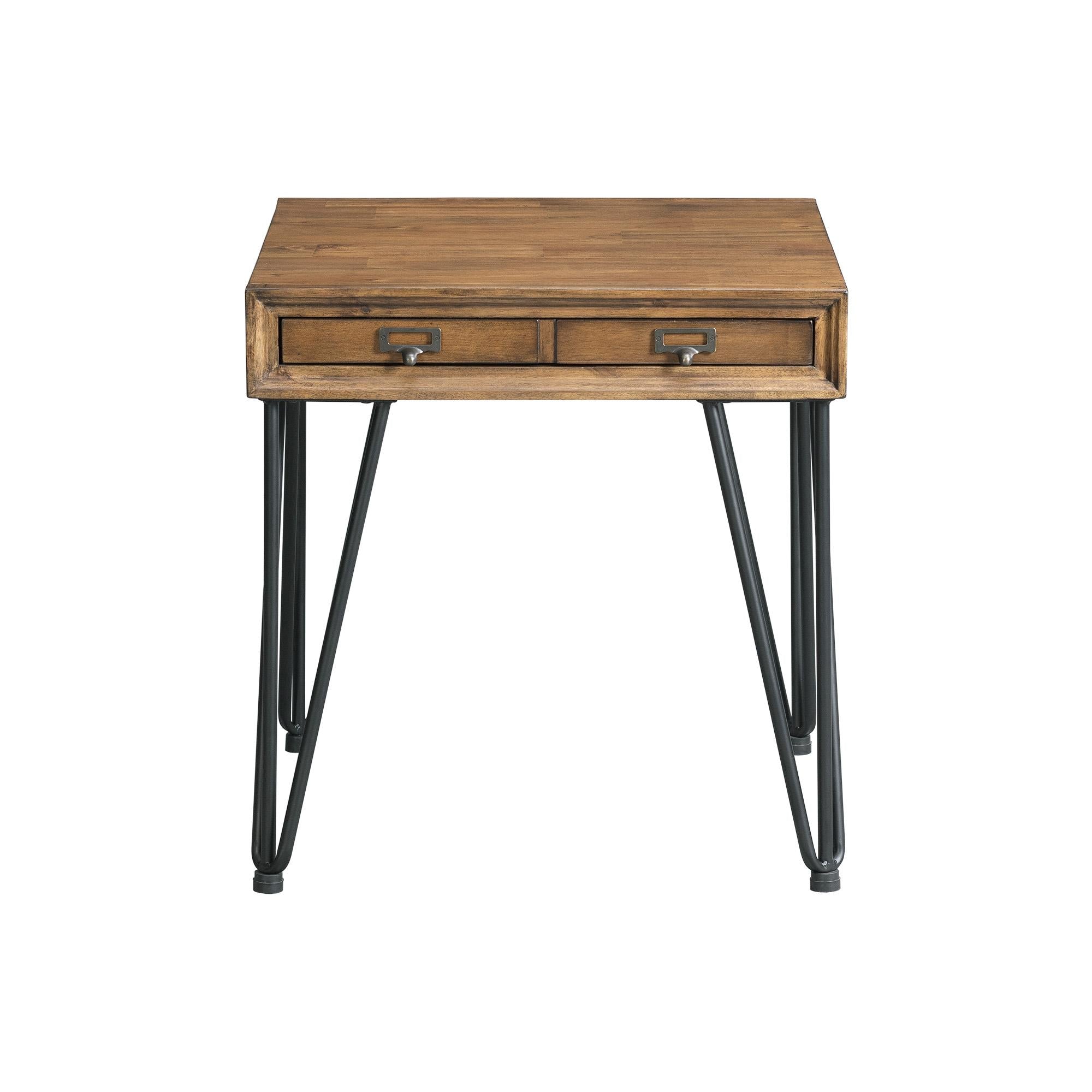 Elements International Boone TBN100ETTE End Table - Image 2