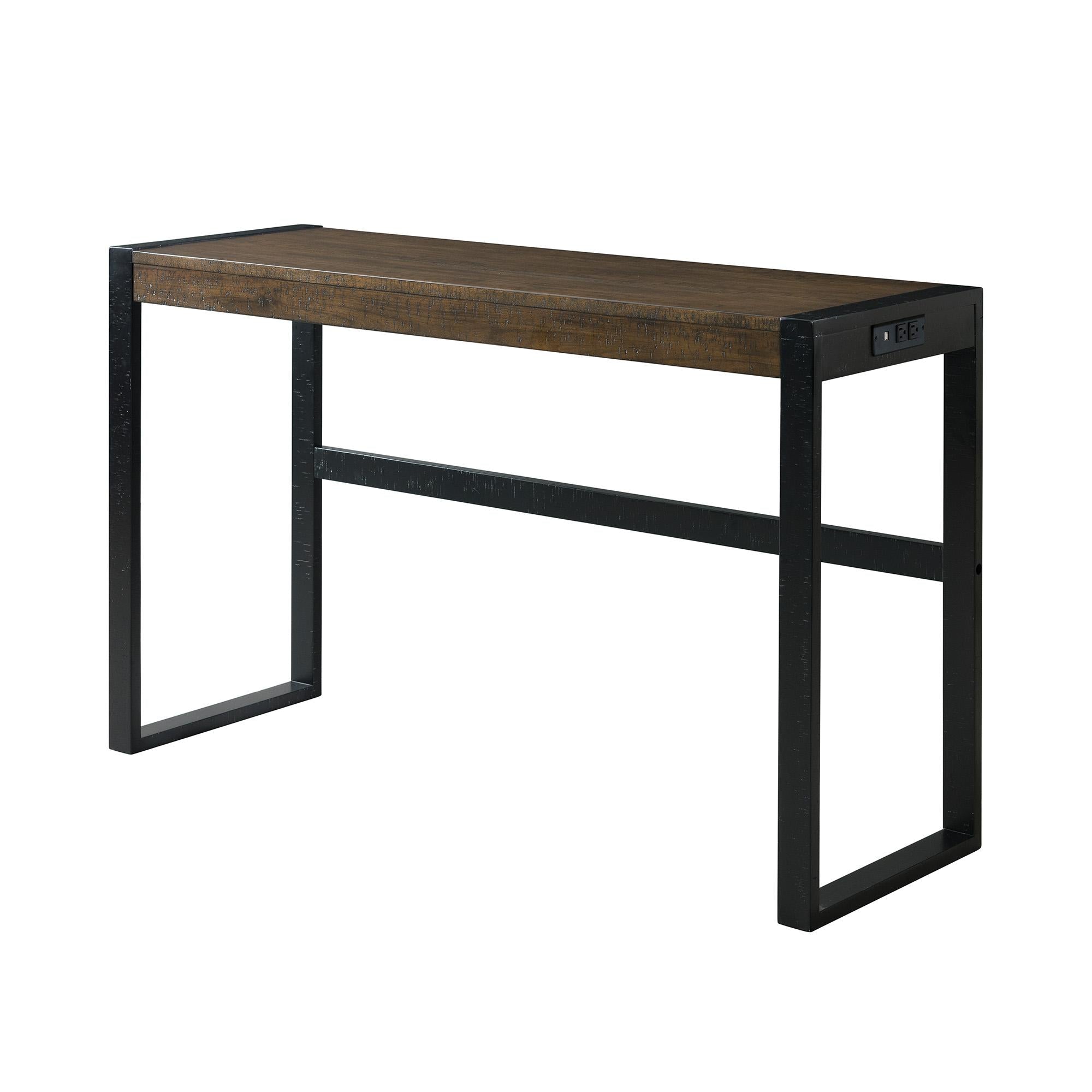 Elements International Caesar TCA100BTSP 4 pc Counter Height Dinette - Image 3