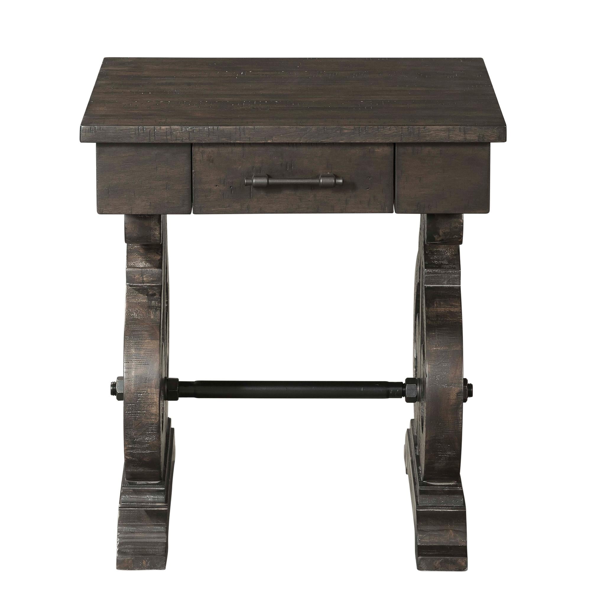 Elements International Stone TST100ET End Table - Image 2