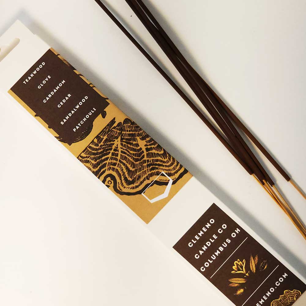 Bamboo Incense Sticks - Teakwood Cardamom - Image 2