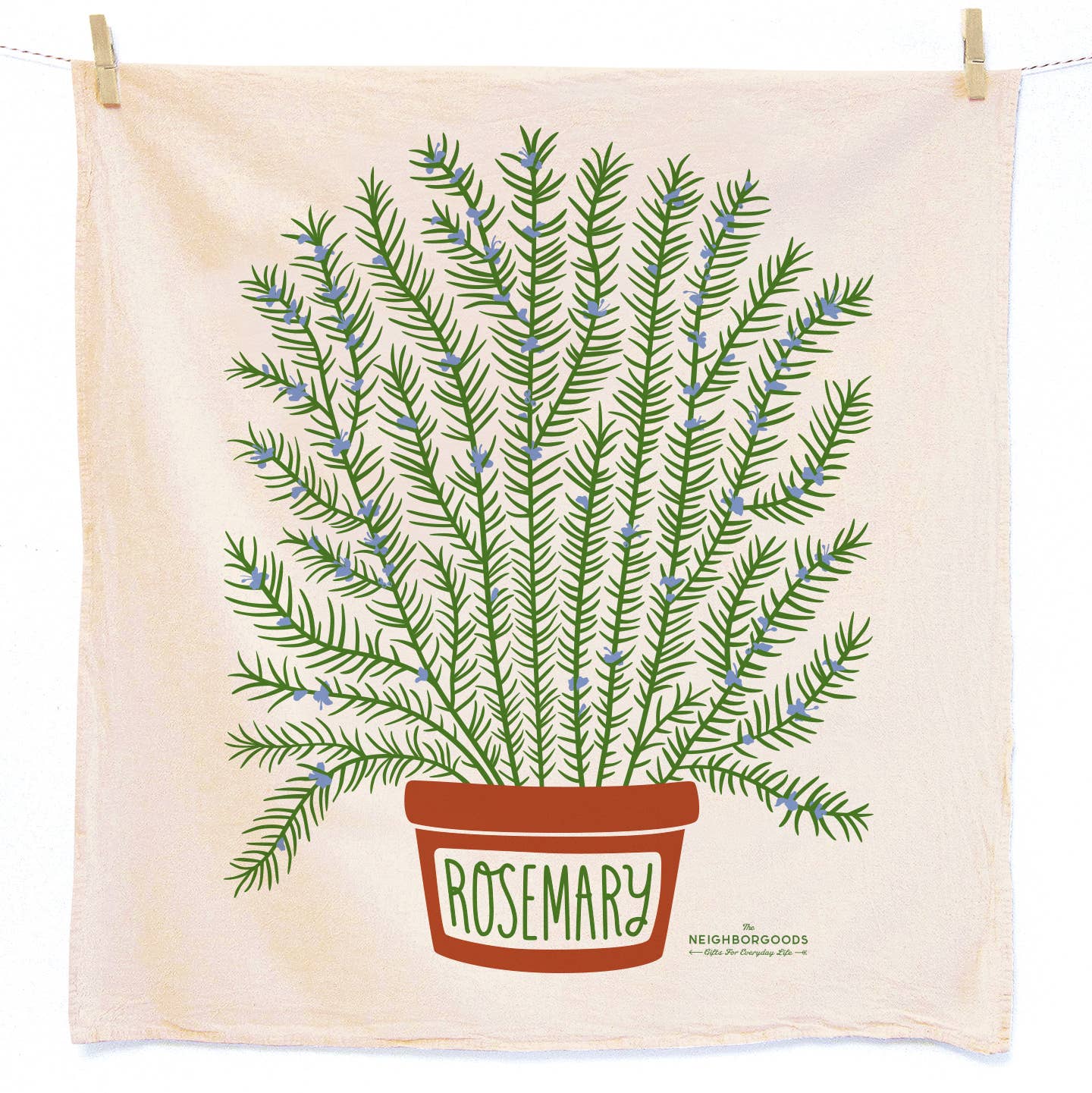 ROSEMARY & FIG (Rosemary, Fig) - Tea Towel Set of 2 - Image 3