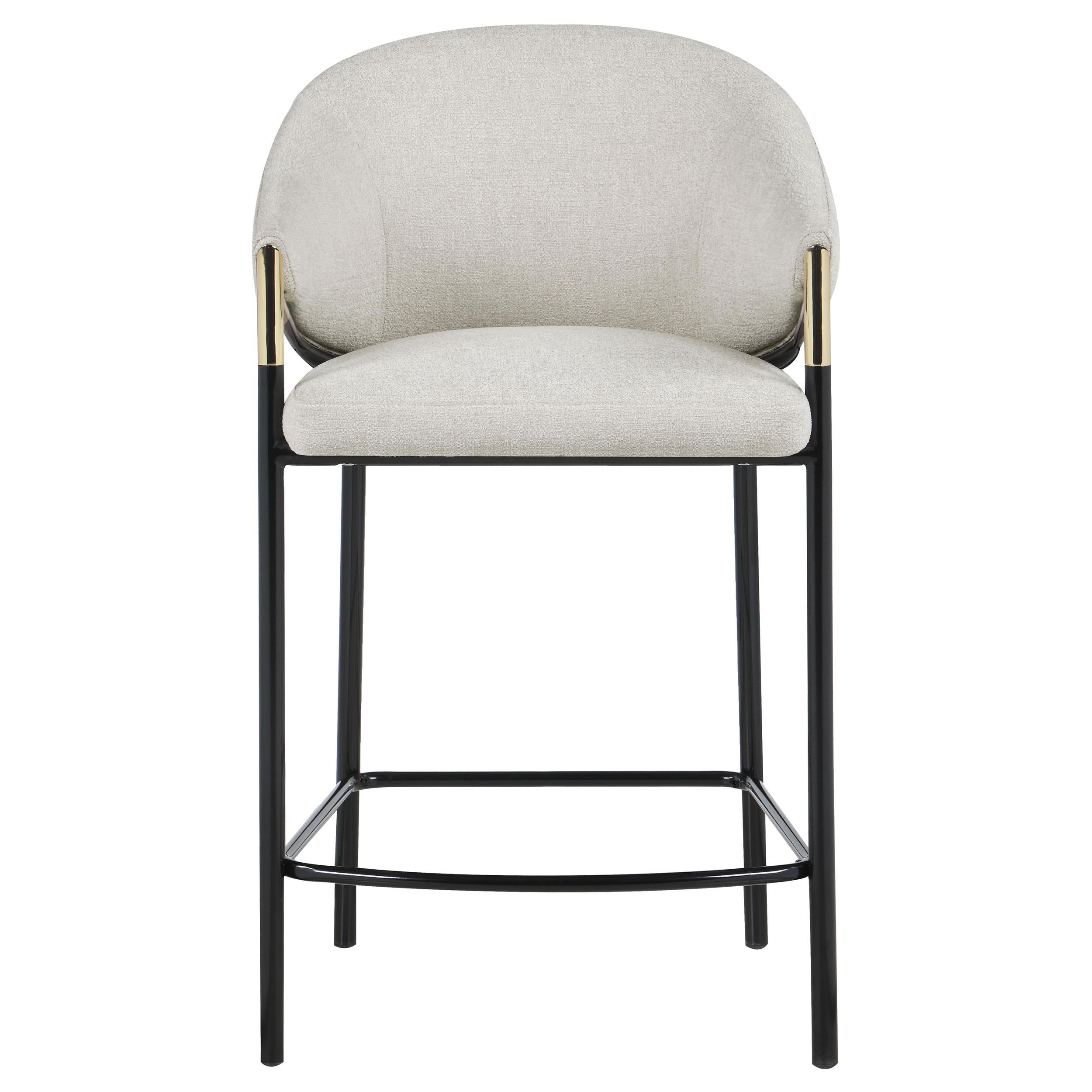Coaster Furniture Chadwick 183436 Fabric Upholstered Counter Chair - Beige - Image 2