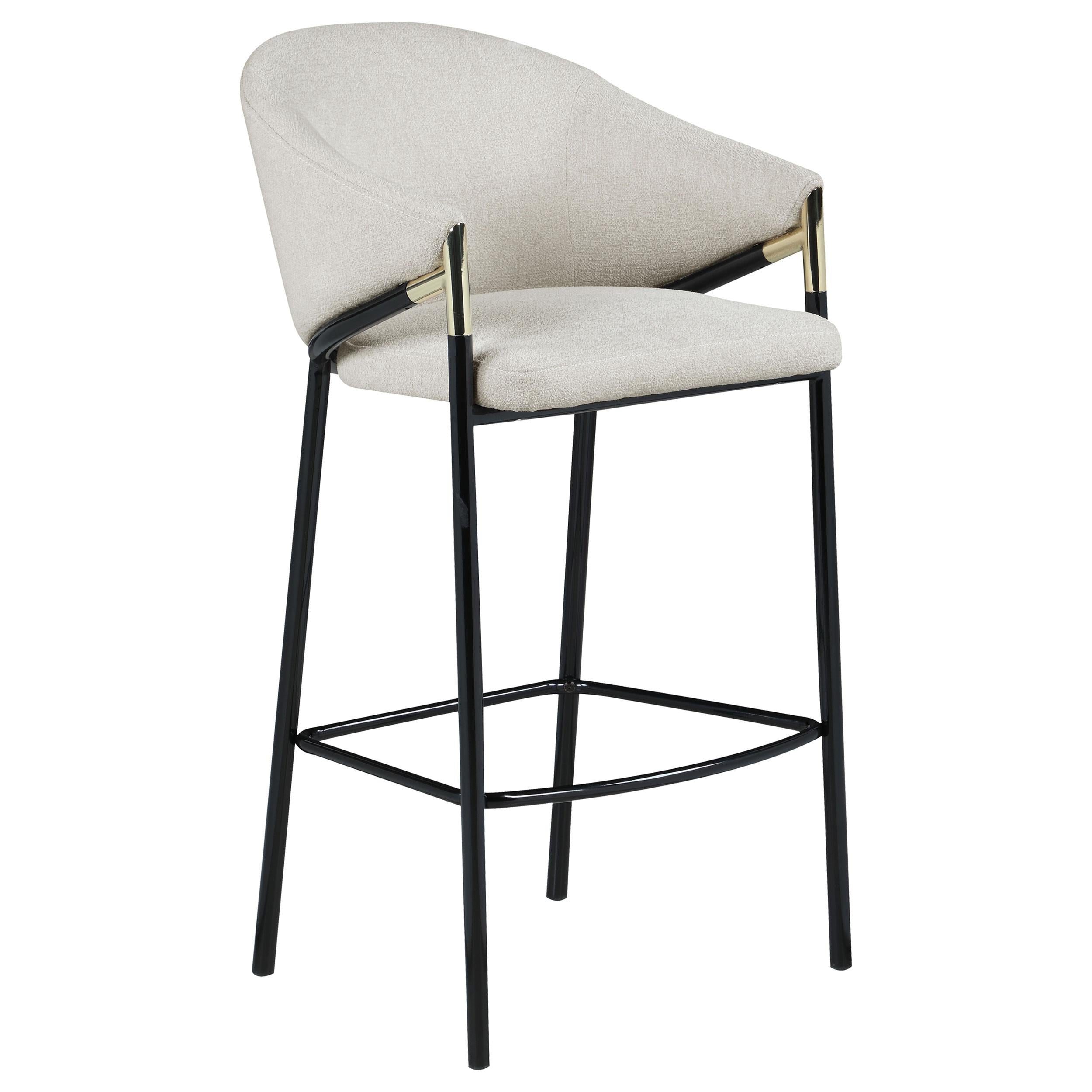 Coaster Furniture Chadwick 183437 Fabric Upholstered Bar Chair - Beige - Image 1