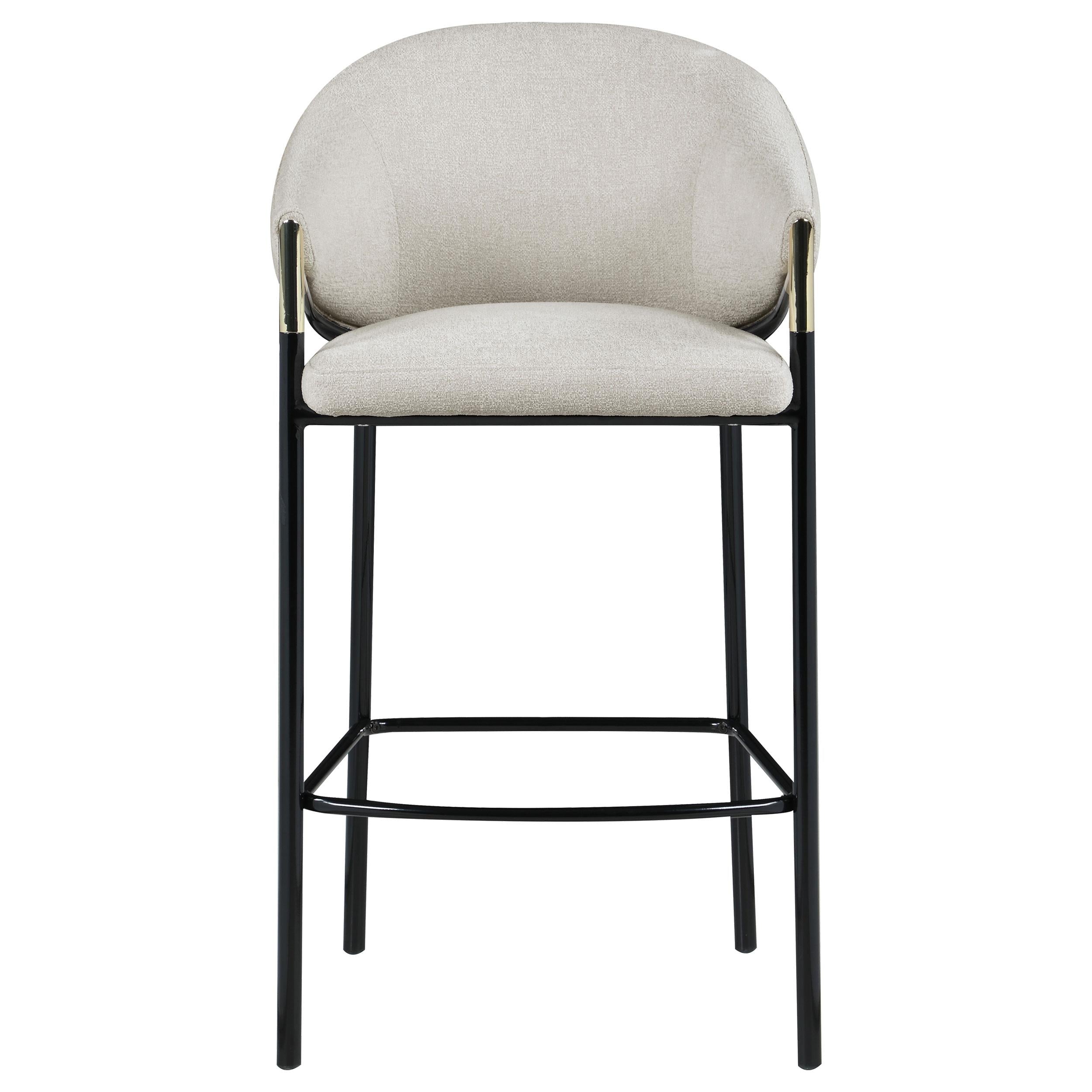 Coaster Furniture Chadwick 183437 Fabric Upholstered Bar Chair - Beige - Image 2