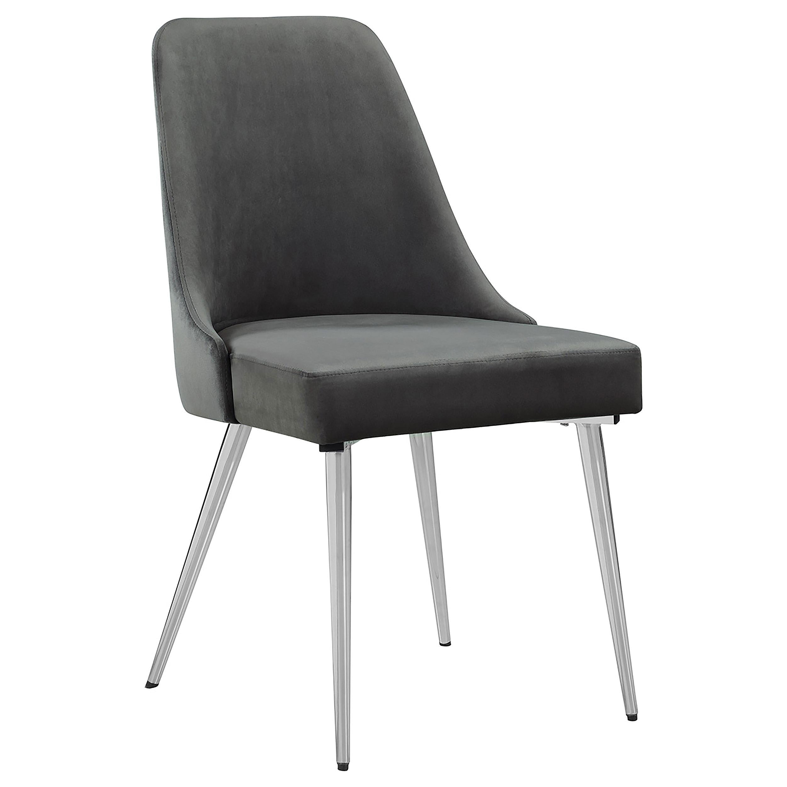 Coaster Furniture Cabianca 191442 Upholstered Dining Side Chair - Grey - Image 1