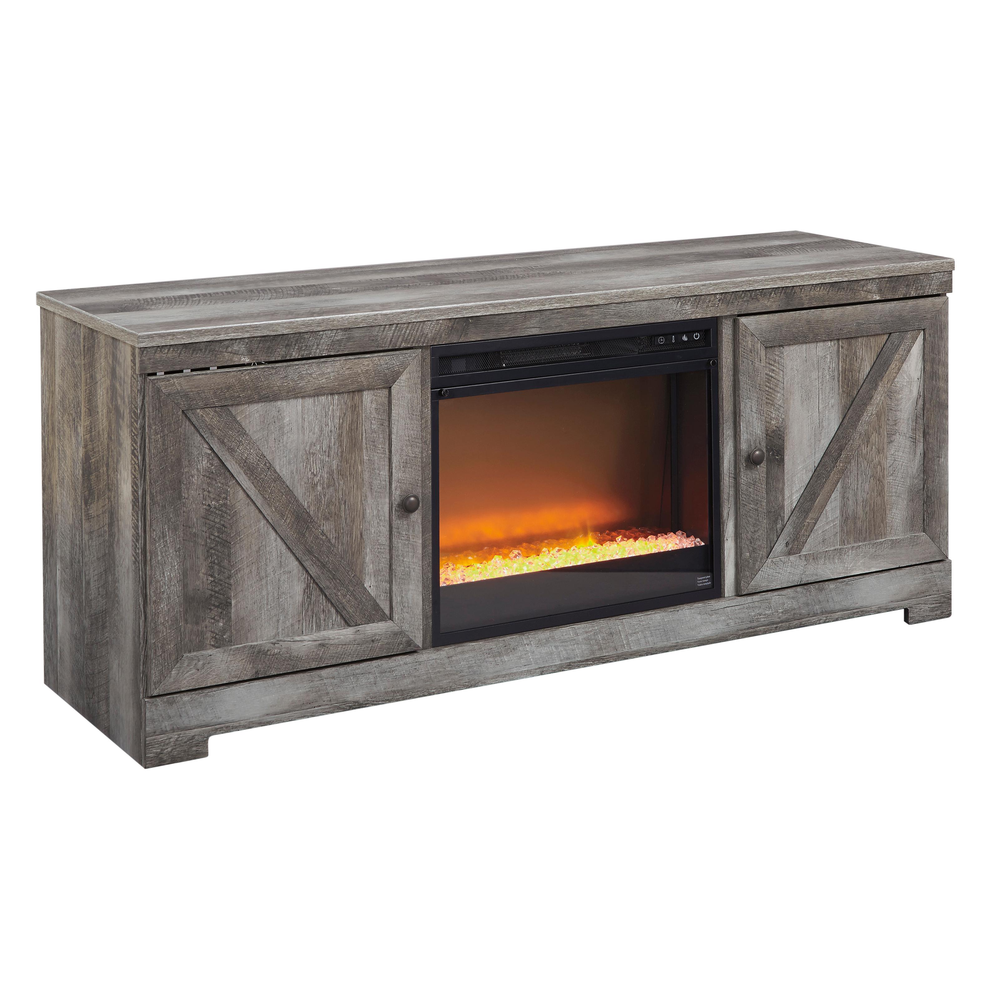 Signature Design by Ashley Wynnlow W440W4 63" TV Stand with Electric Fireplace - Image 1