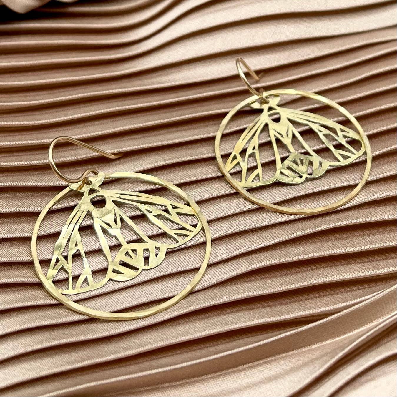 Handmade Flutter Earrings - Image 1