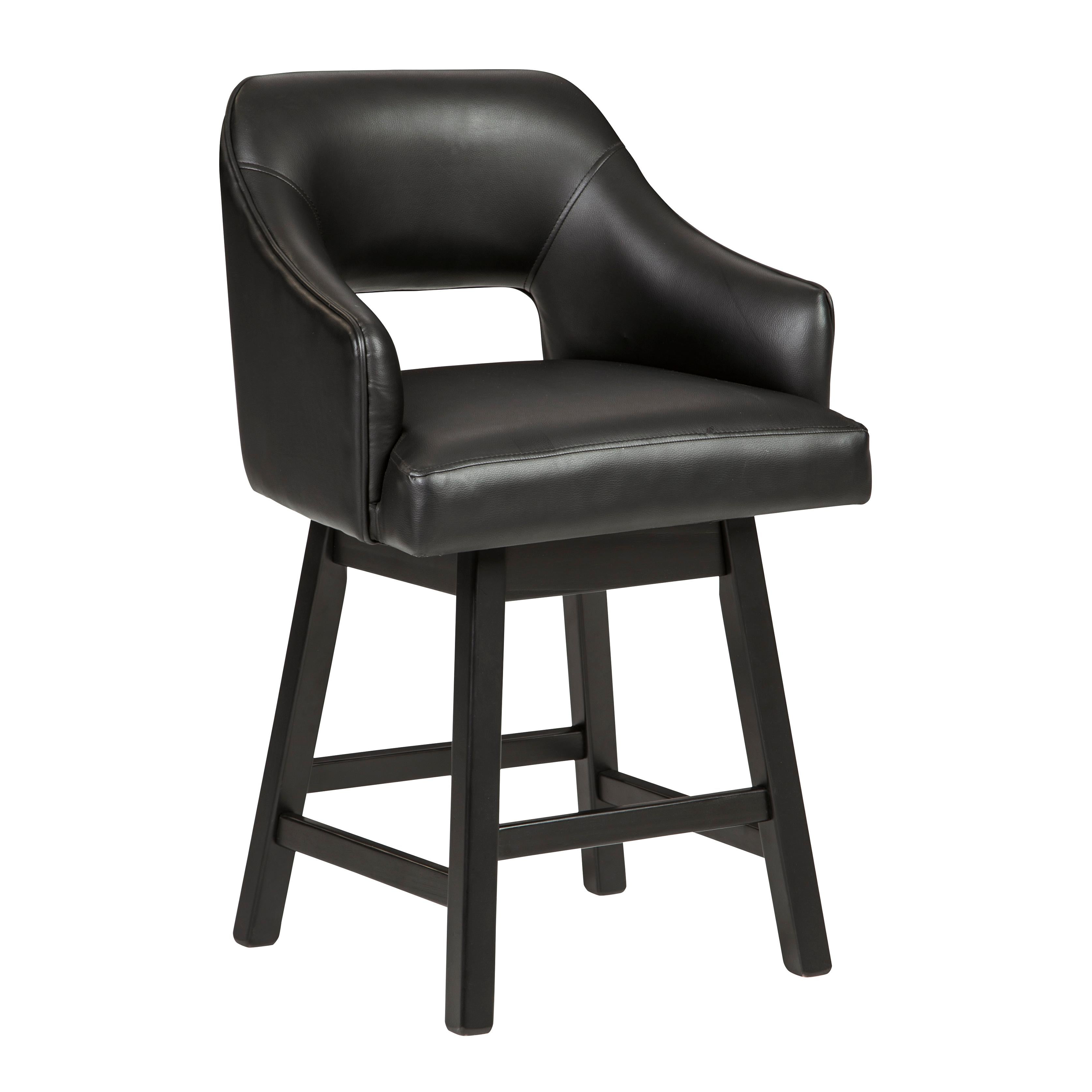 Signature Design by Ashley Tallenger D380-924 Upholstered Swivel Barstool - Image 1