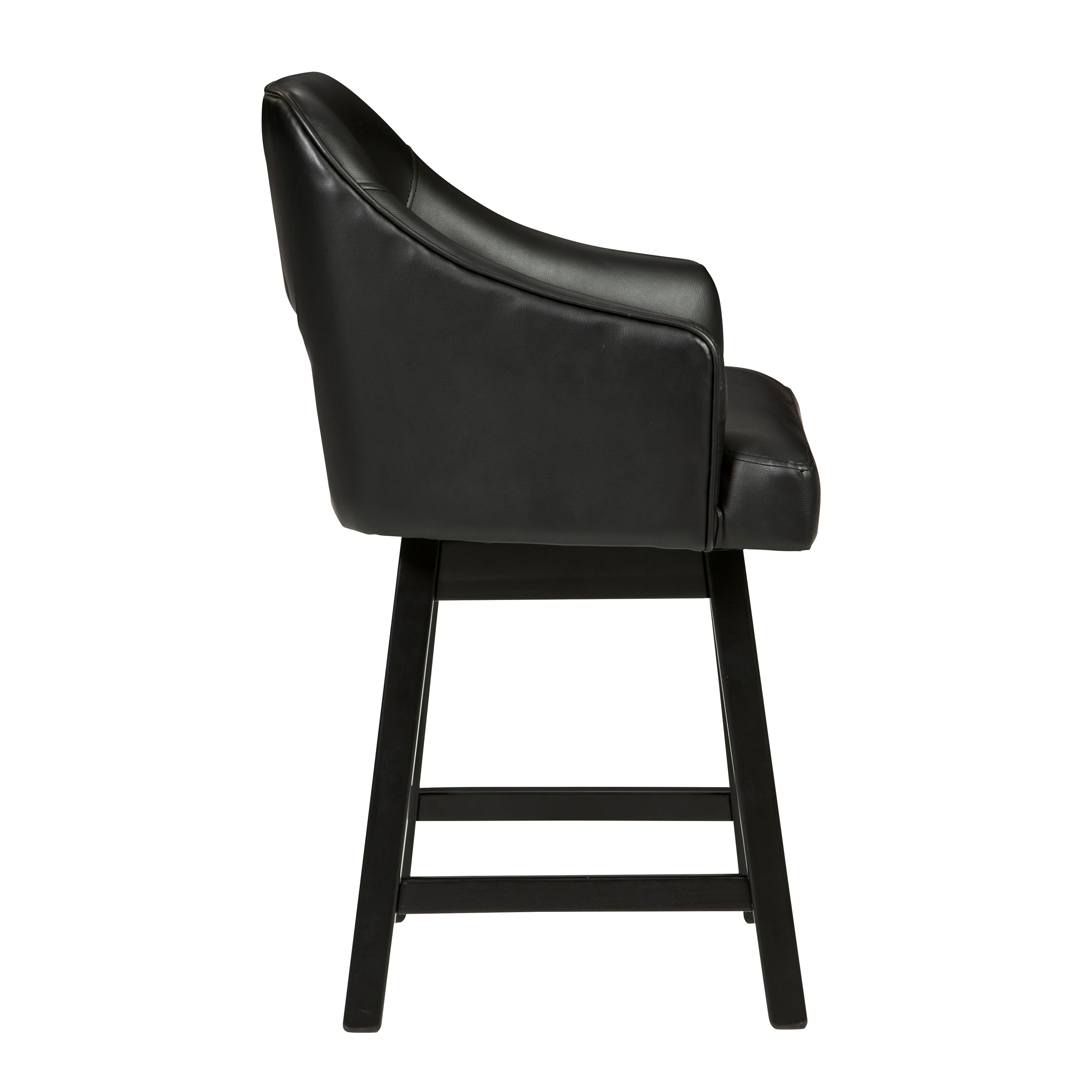 Signature Design by Ashley Tallenger D380-924 Upholstered Swivel Barstool - Image 3