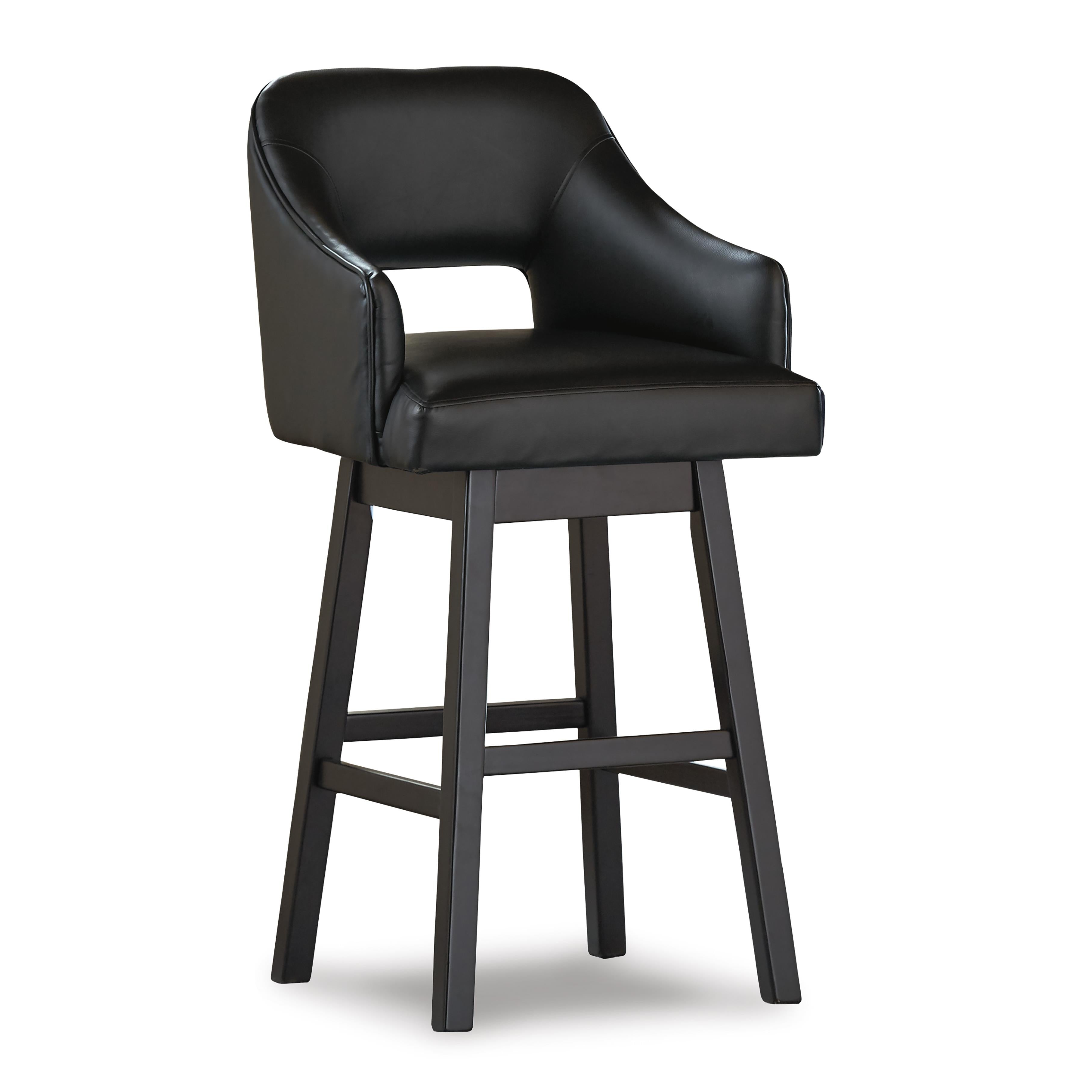 Signature Design by Ashley Tallenger D380-930 Tall Upholstered Swivel Barstool - Image 1