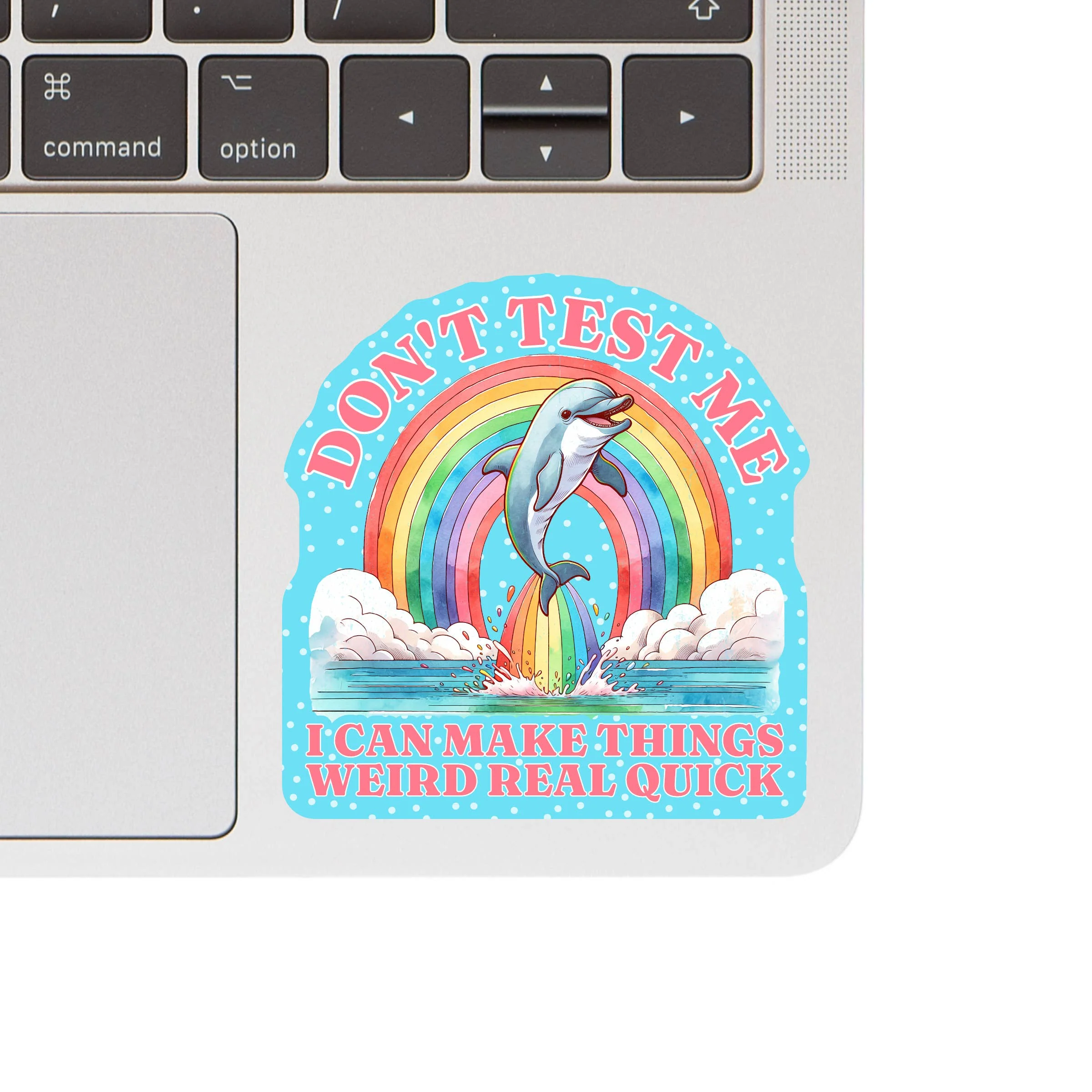 80s Funny Bright Humor Nostalgia High Quality Vinyl Sticker - Image 2