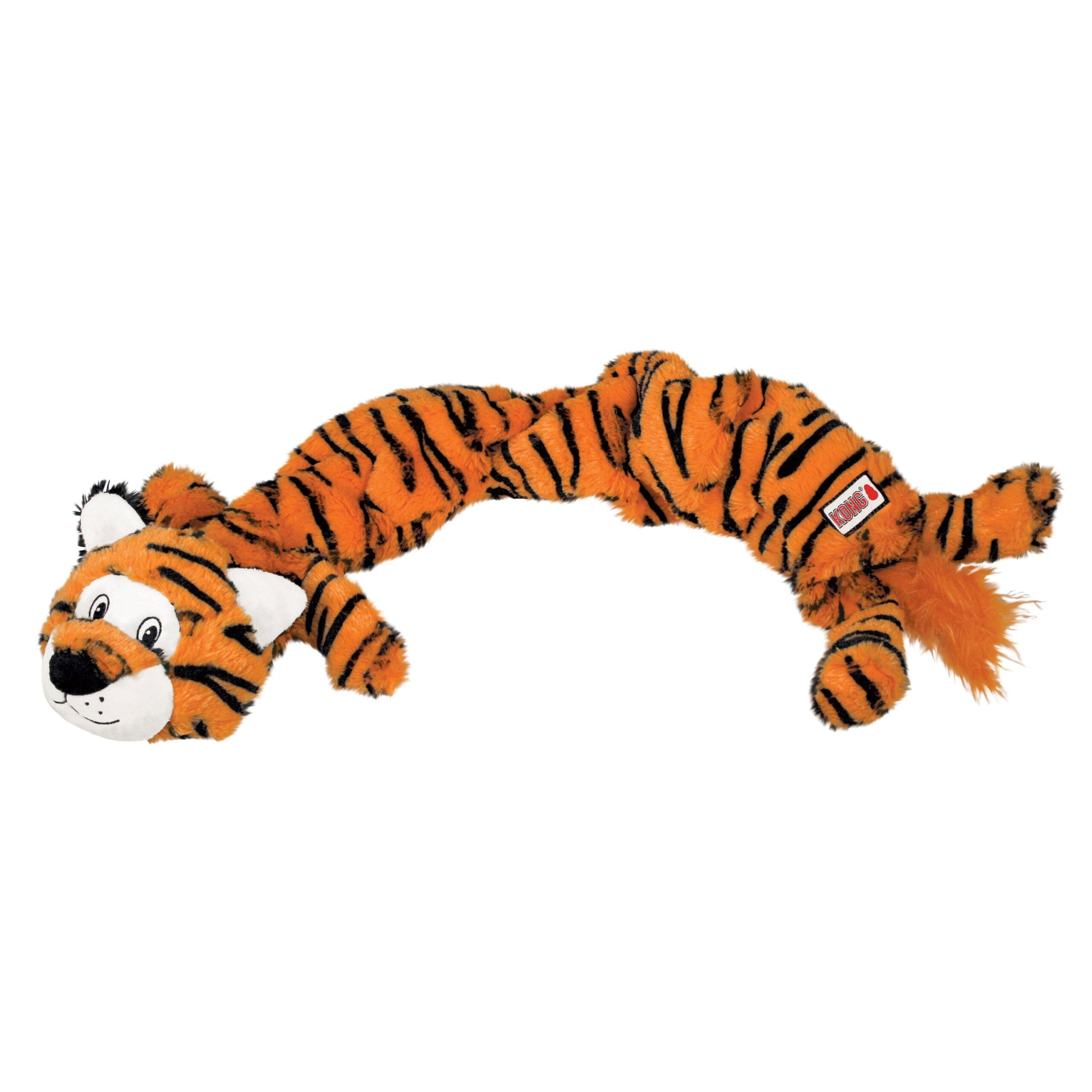 KONG Stretchezz Jumbo Tiger - Image 1
