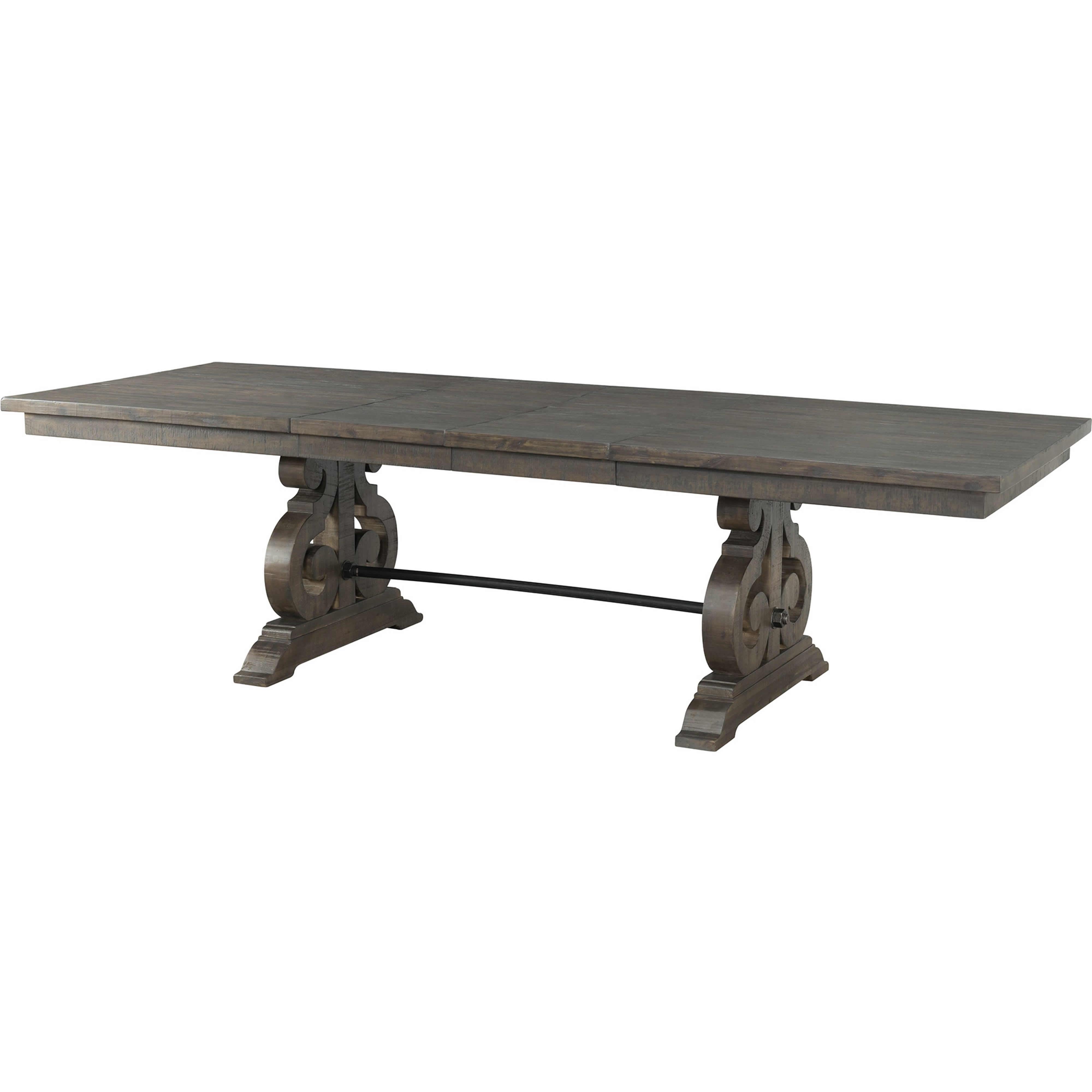 Elements International Stone DST100DTB Dining Table - Image 1